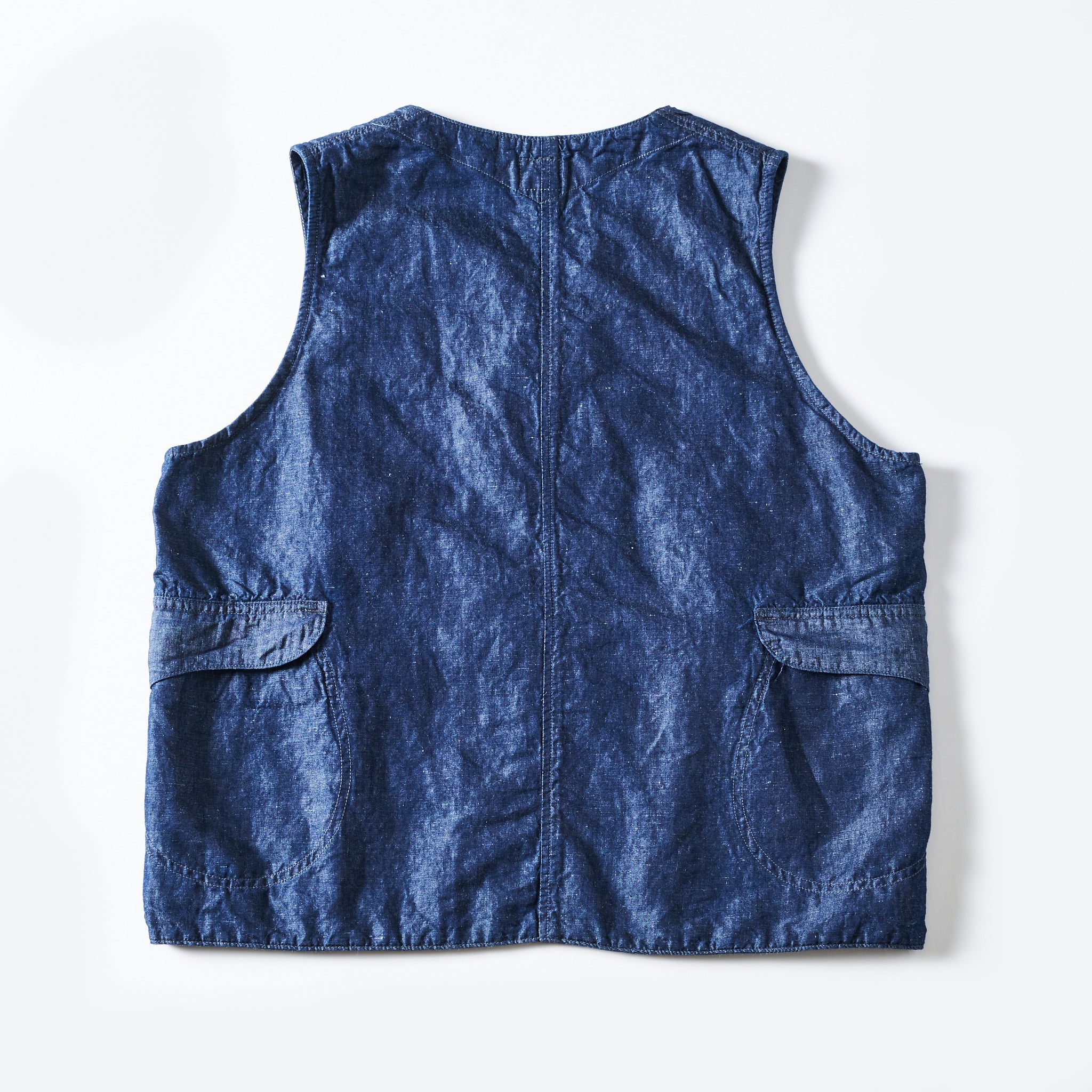 #1512-CLI Royal Traveler : cotton/linen denim indigo