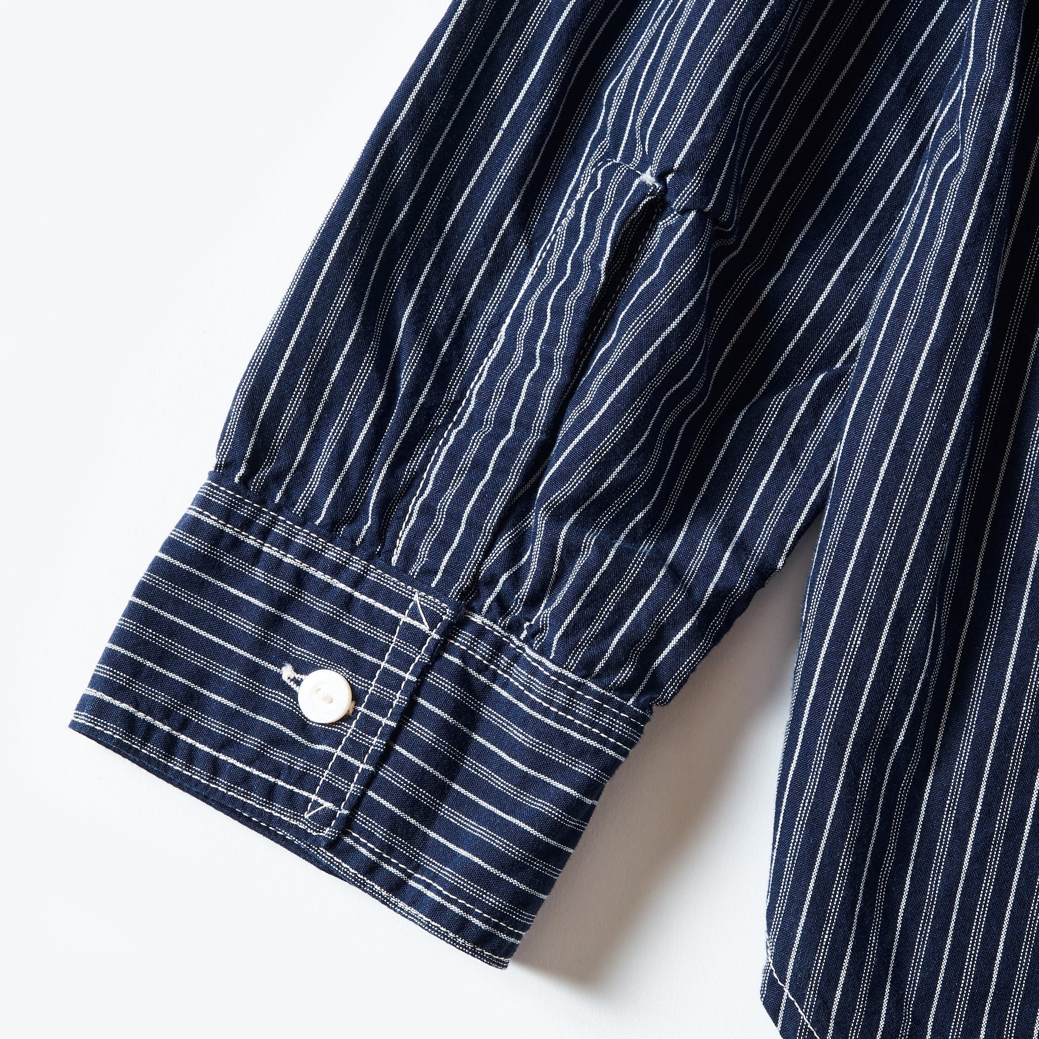 #1211-IS The POST : indigo stripe