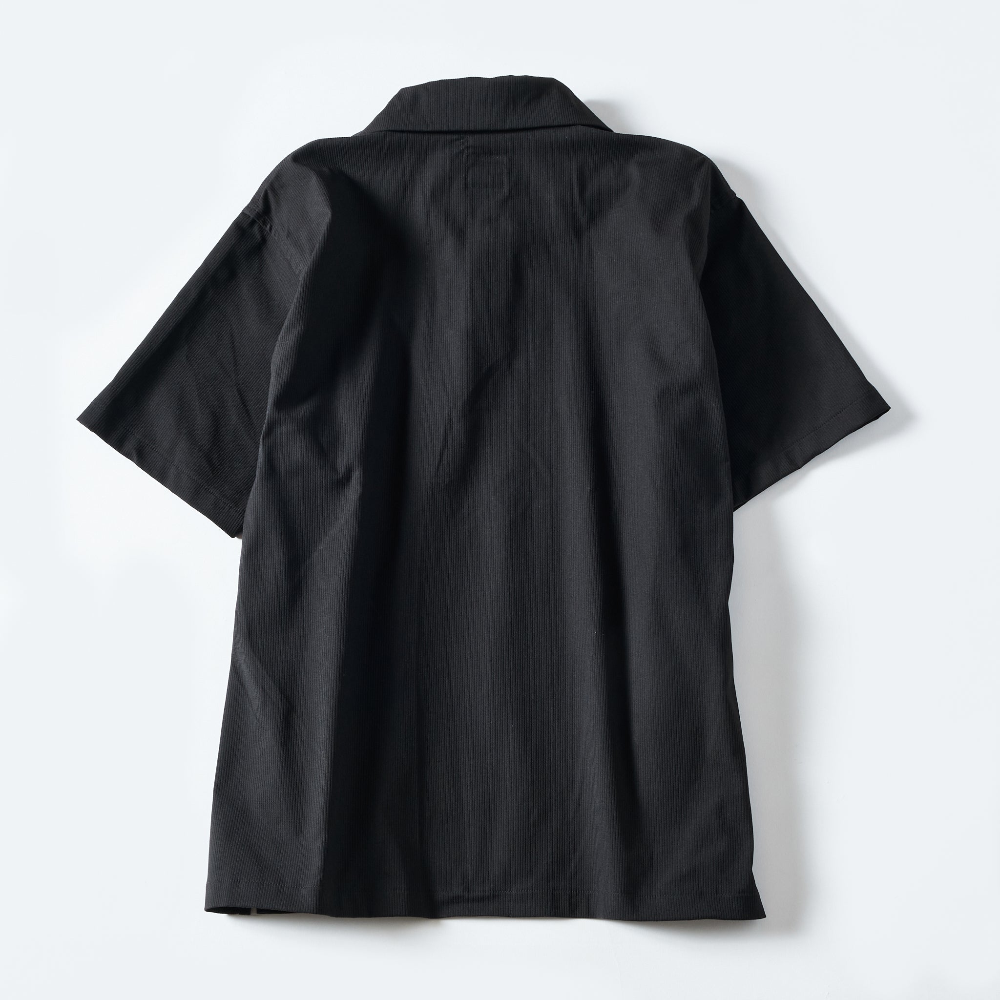 #3619-PBB POST Polo : poly bedfordcord black