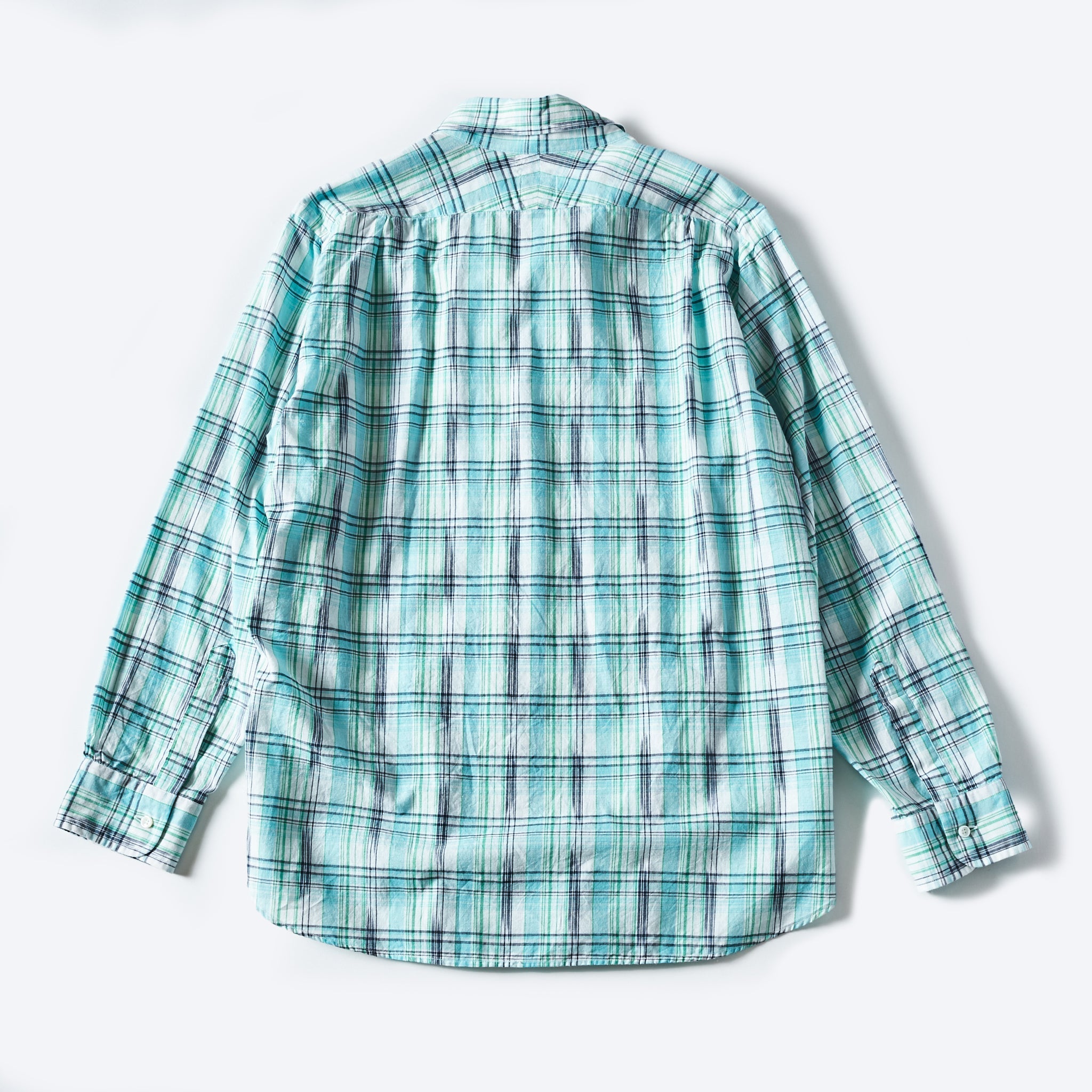#1283-IM2 POST BD2 : IKAT Madras peppermint