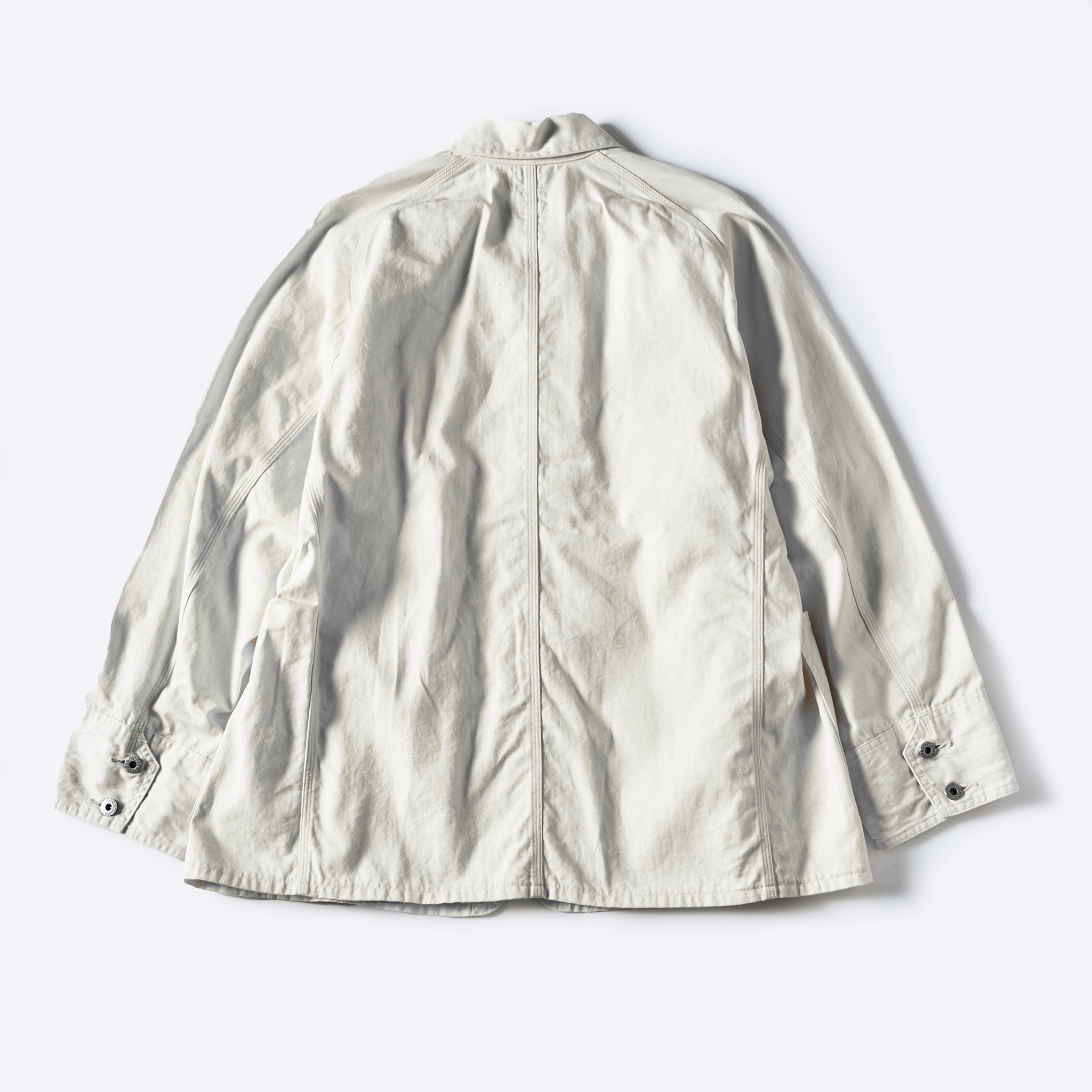 #1102-CD Engineer's Jacket : cotton drill natural