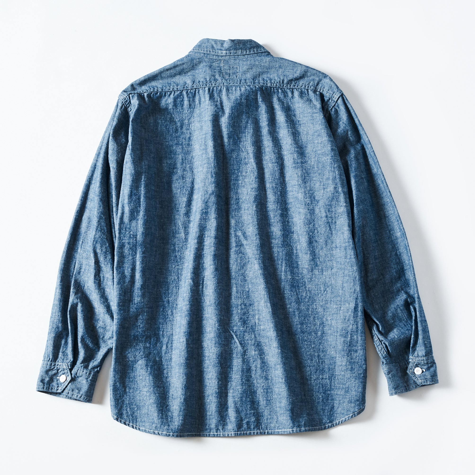 #1206-CC No.6 Shirt : classic chambray indigo