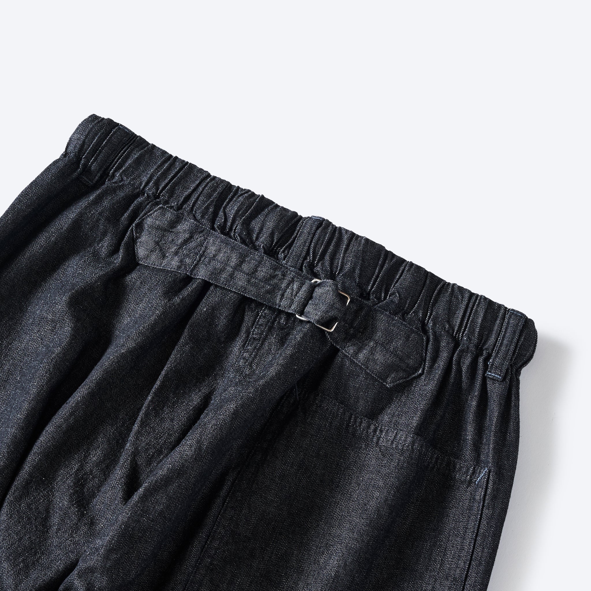 #3313-8DB EZ ARMY-NAVY Pants 2 : 8oz. denim black