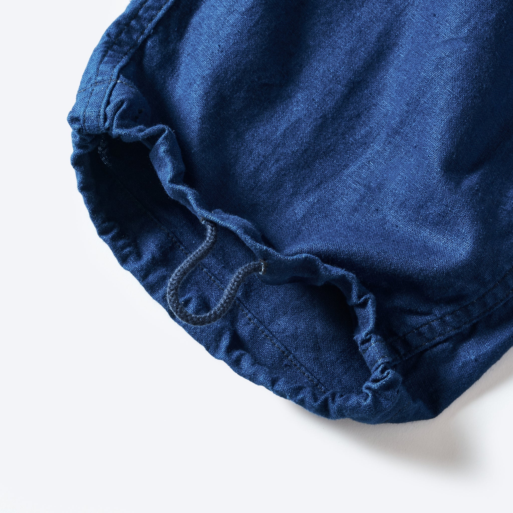 #3318-CLS EZ Travail Pants: cotton/linen sheeting indigo