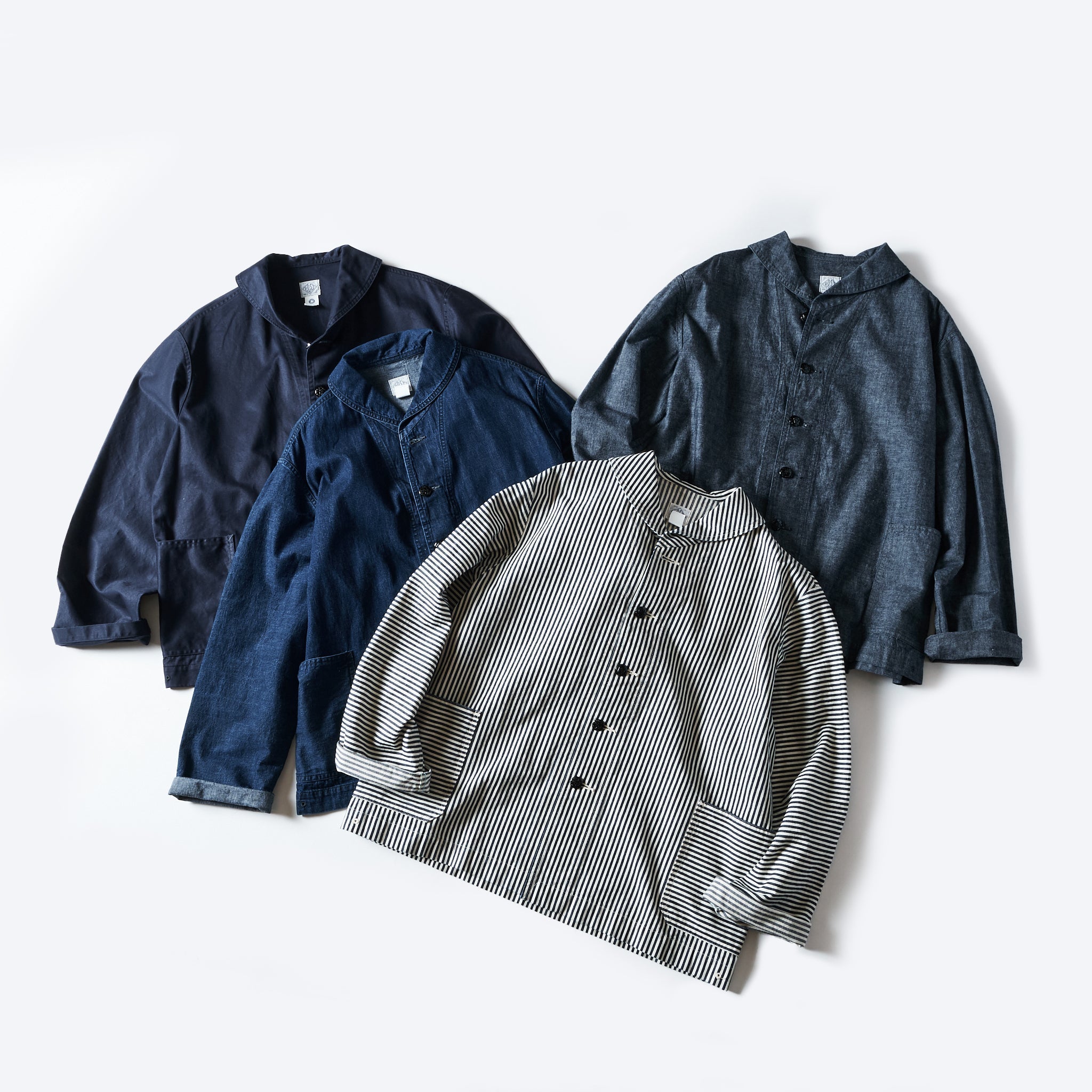 #2114F-8DW NAVY BLU-F : 8oz. deep washed denim indigo