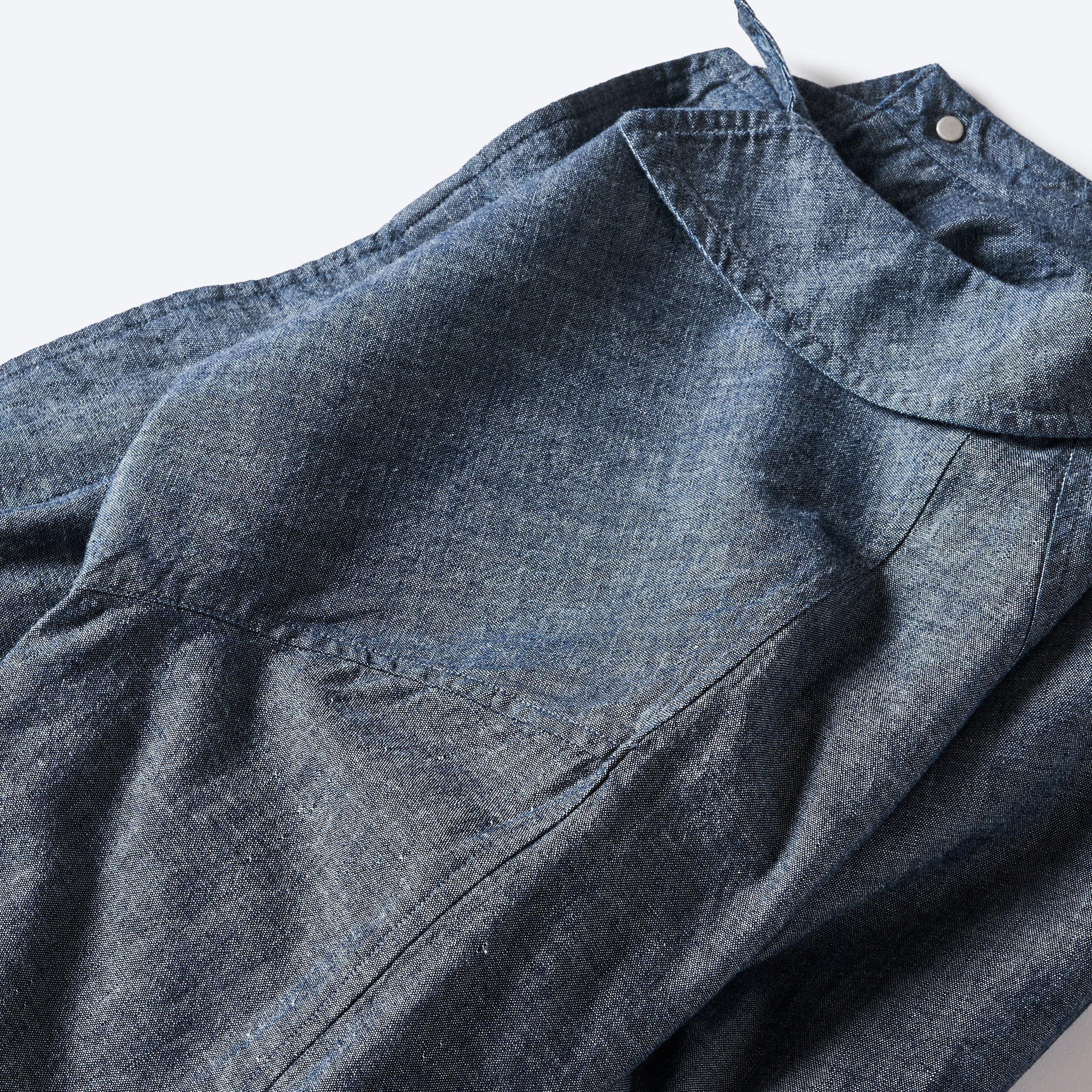 #3121-HCC USN Utility Coat: heavy chambray