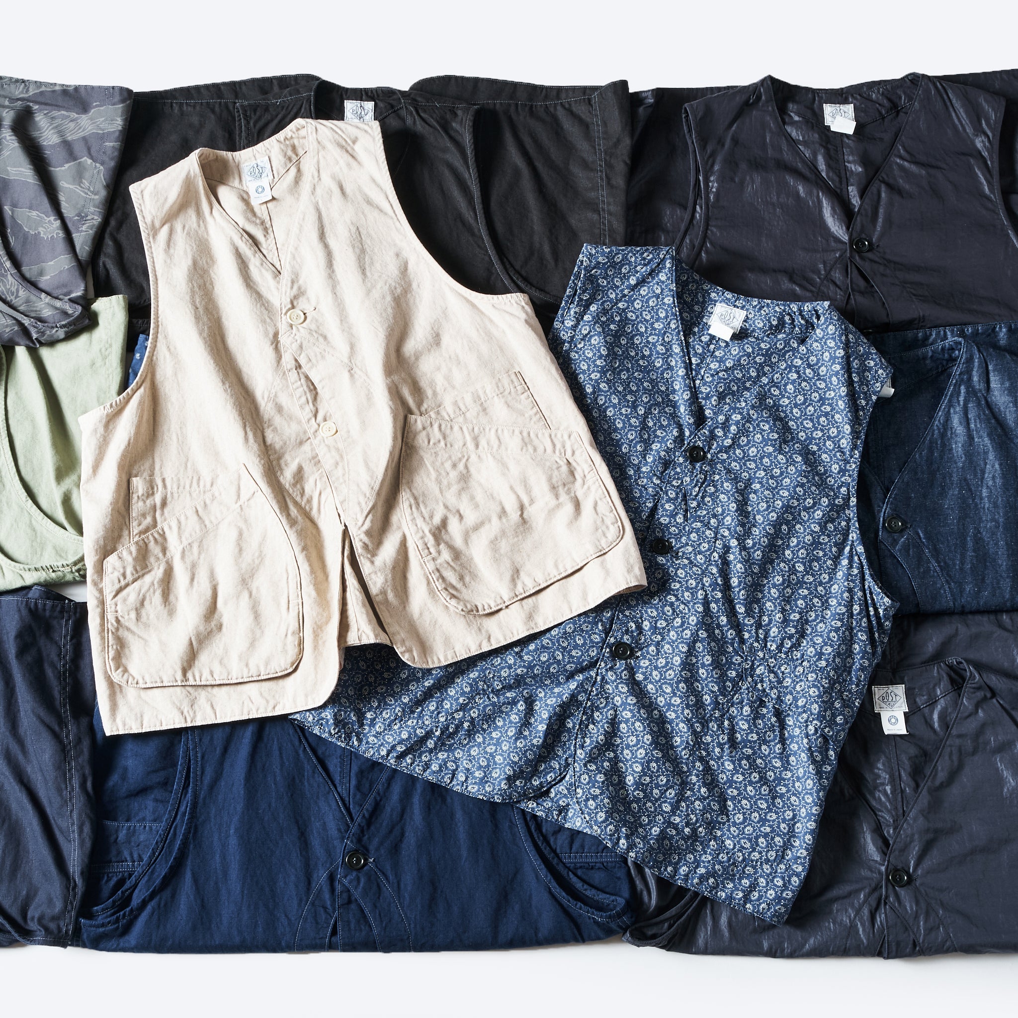 #1512-CLW Royal Traveler : cotton/linen denim W indigo