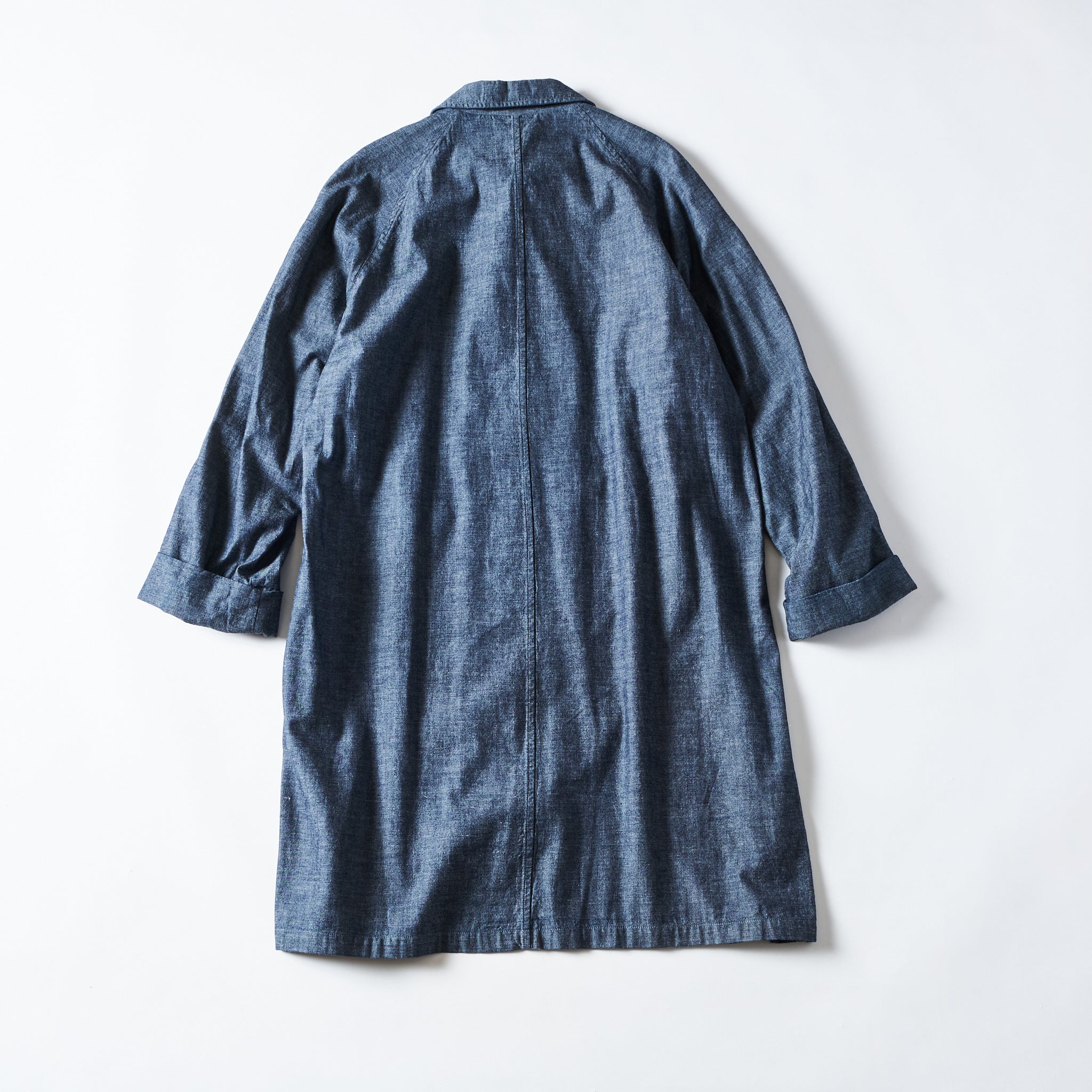 #3121-HCC USN Utility Coat: heavy chambray