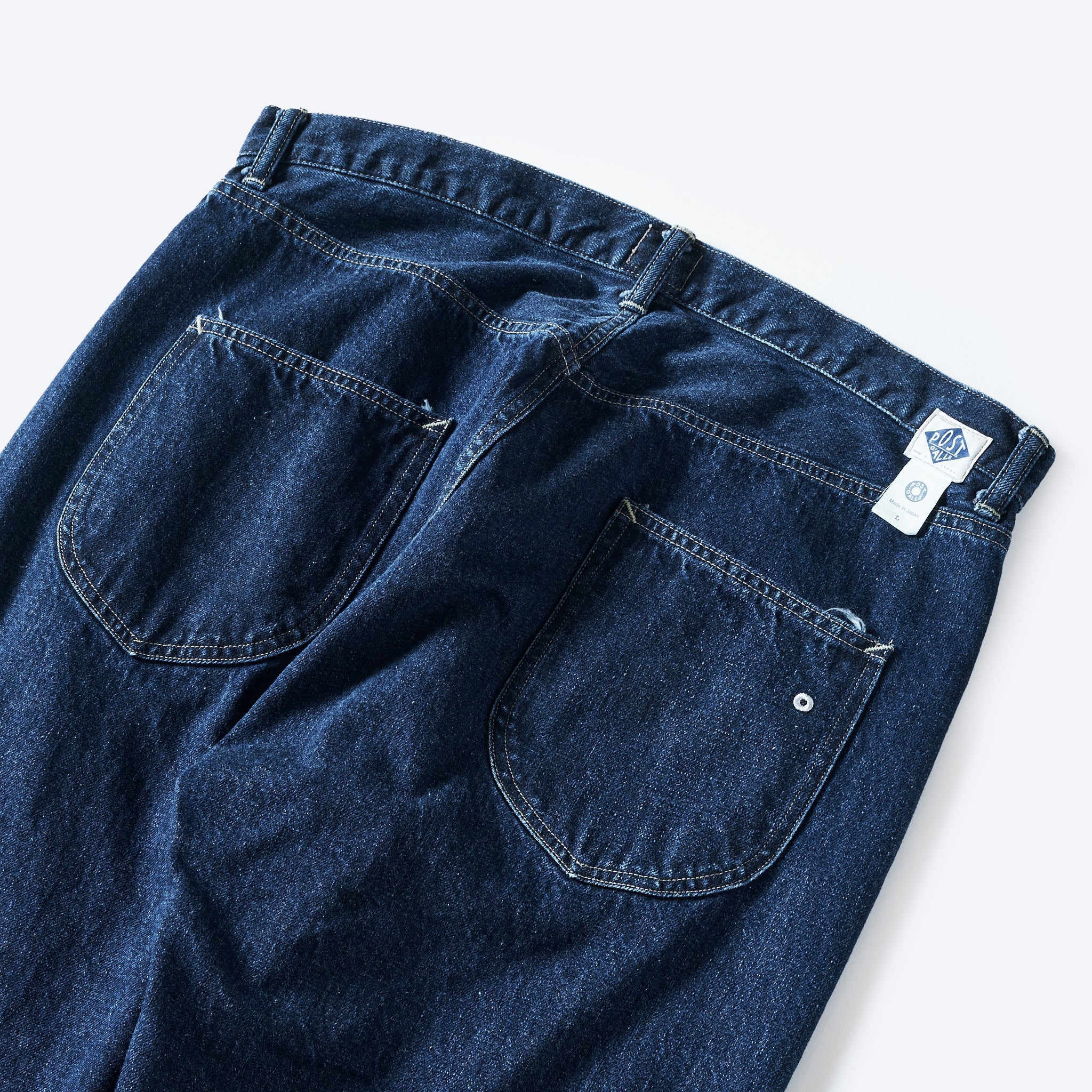 #1397-12DW No.2 Five Pocket : 12oz. selvedge deep washed denim indigo