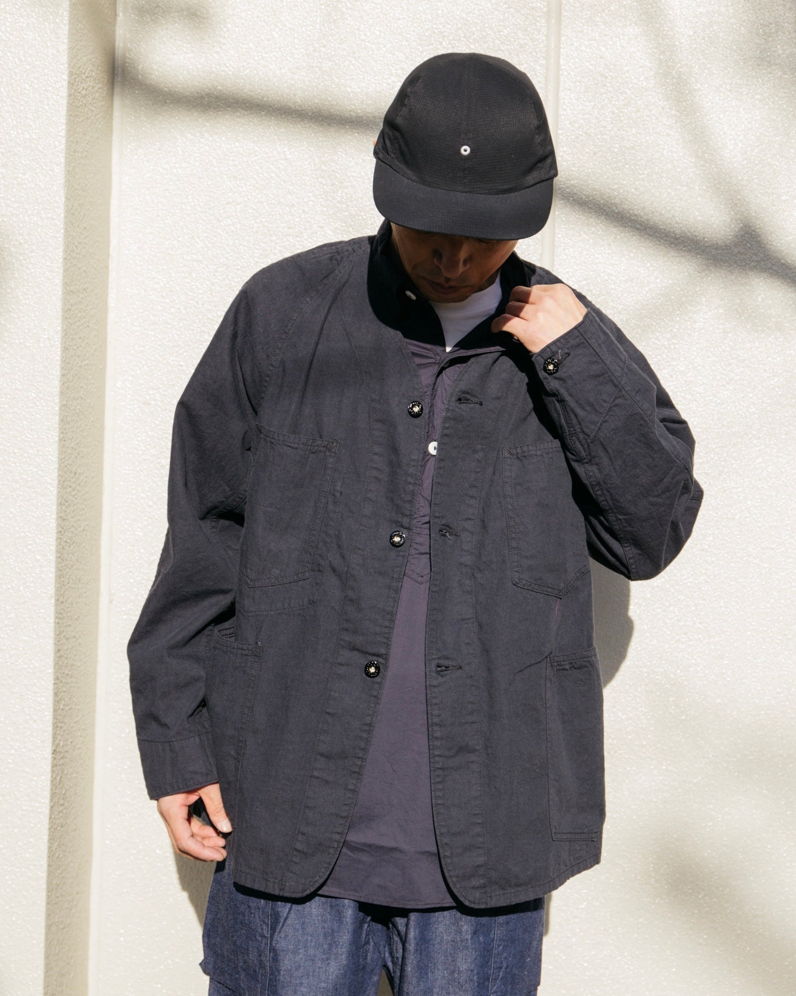 #3103 VTC POST 42 DV : vintage twill charcoal