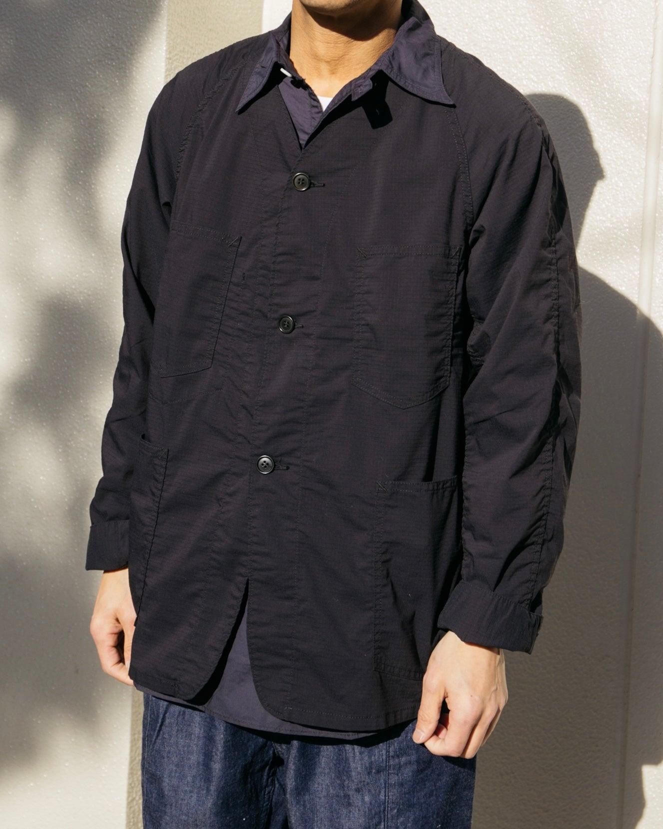 #3103 RS POST 42 DV : poly feather ripstop black