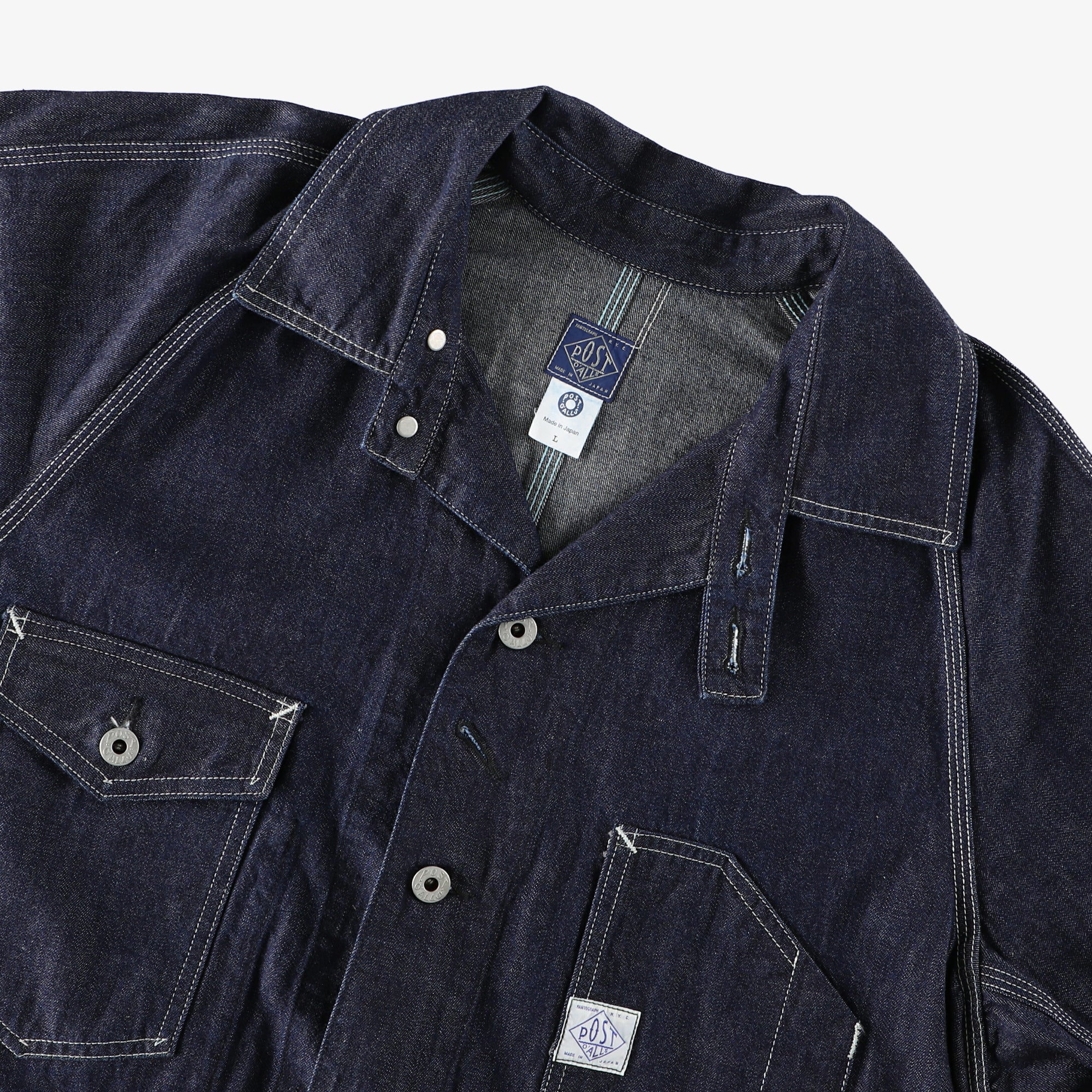 #1102 Engineers' jacket 10D / 10oz. Denim indigo