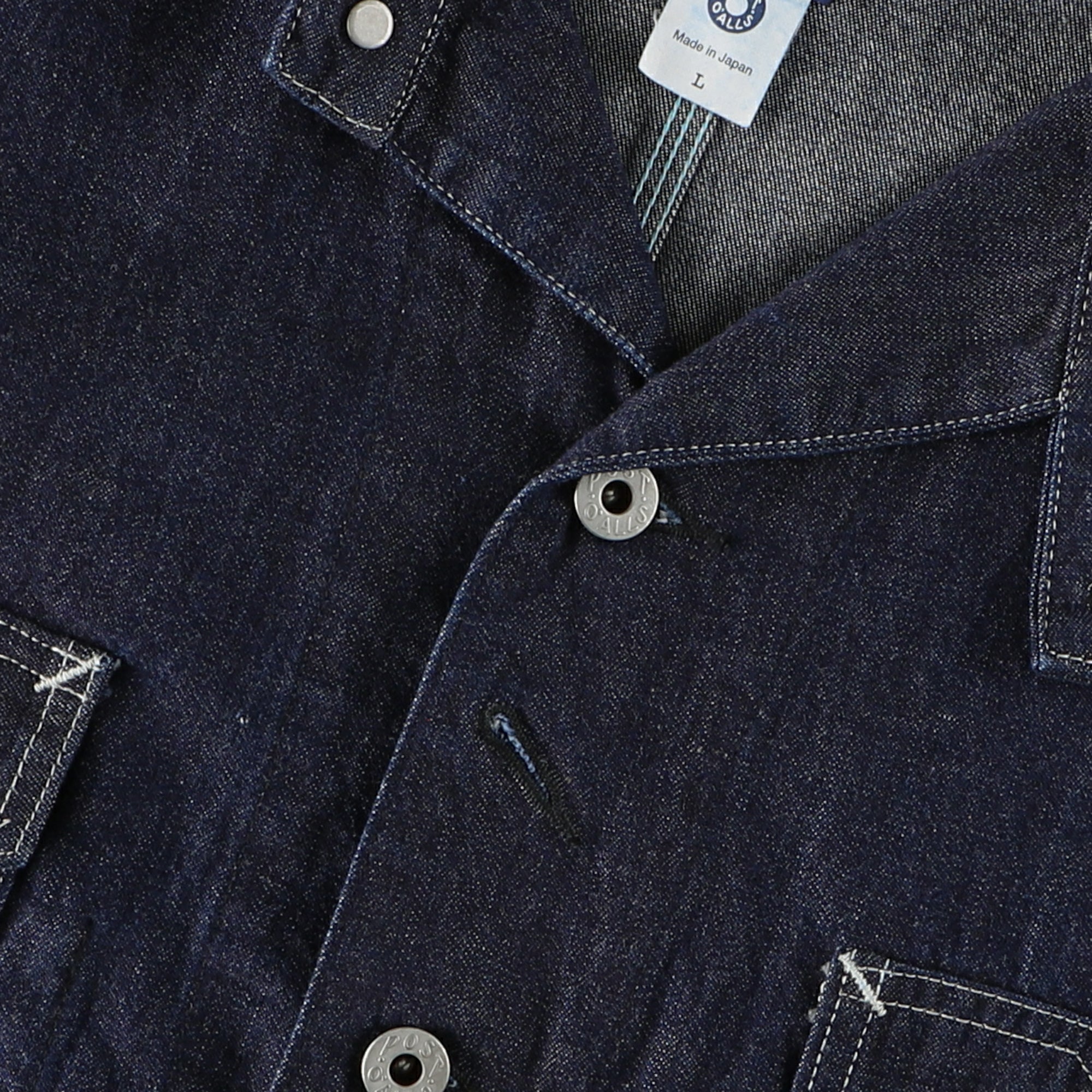 #1102 Engineers' jacket 10D / 10oz. Denim indigo