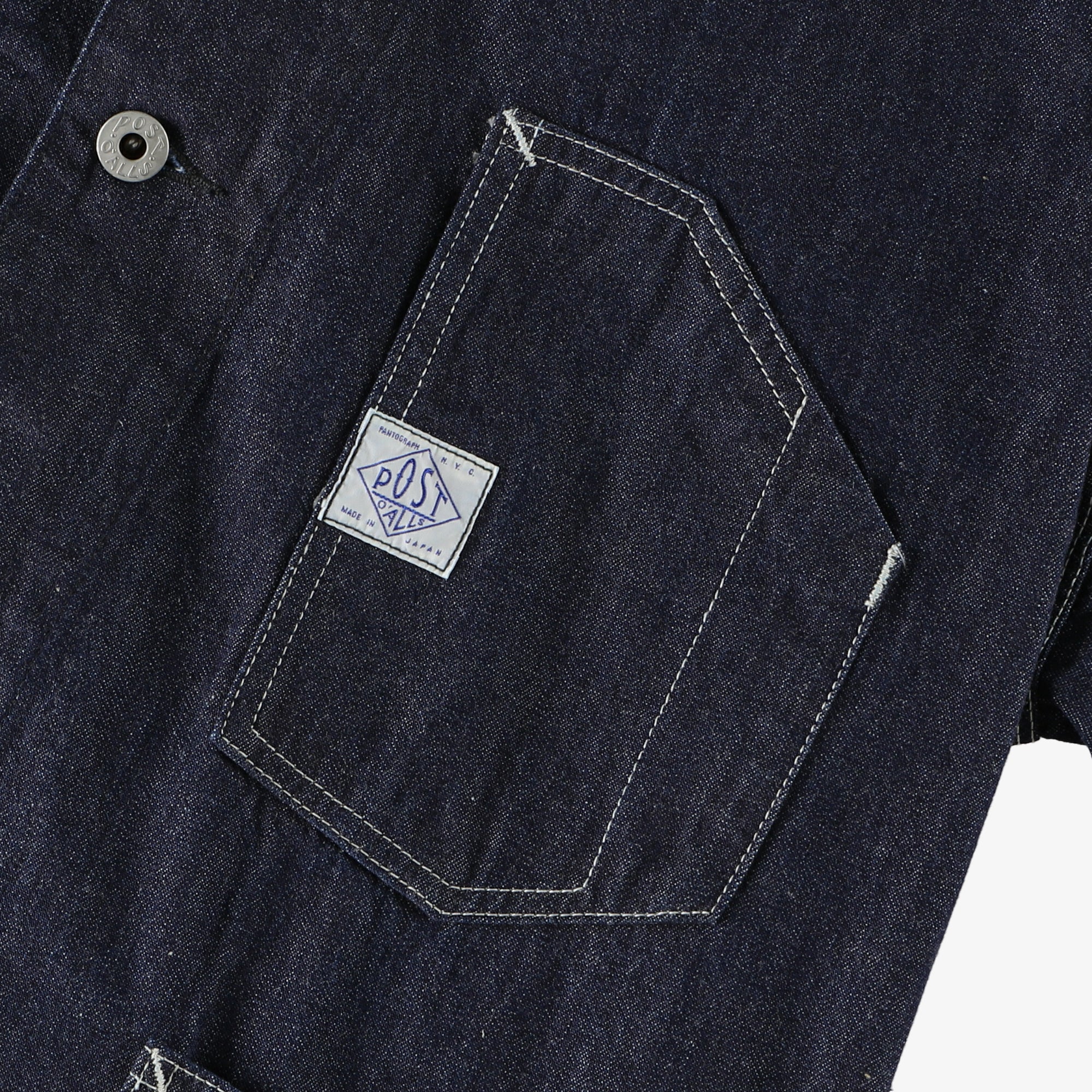 #1102 Engineers' jacket 10D / 10oz. Denim indigo