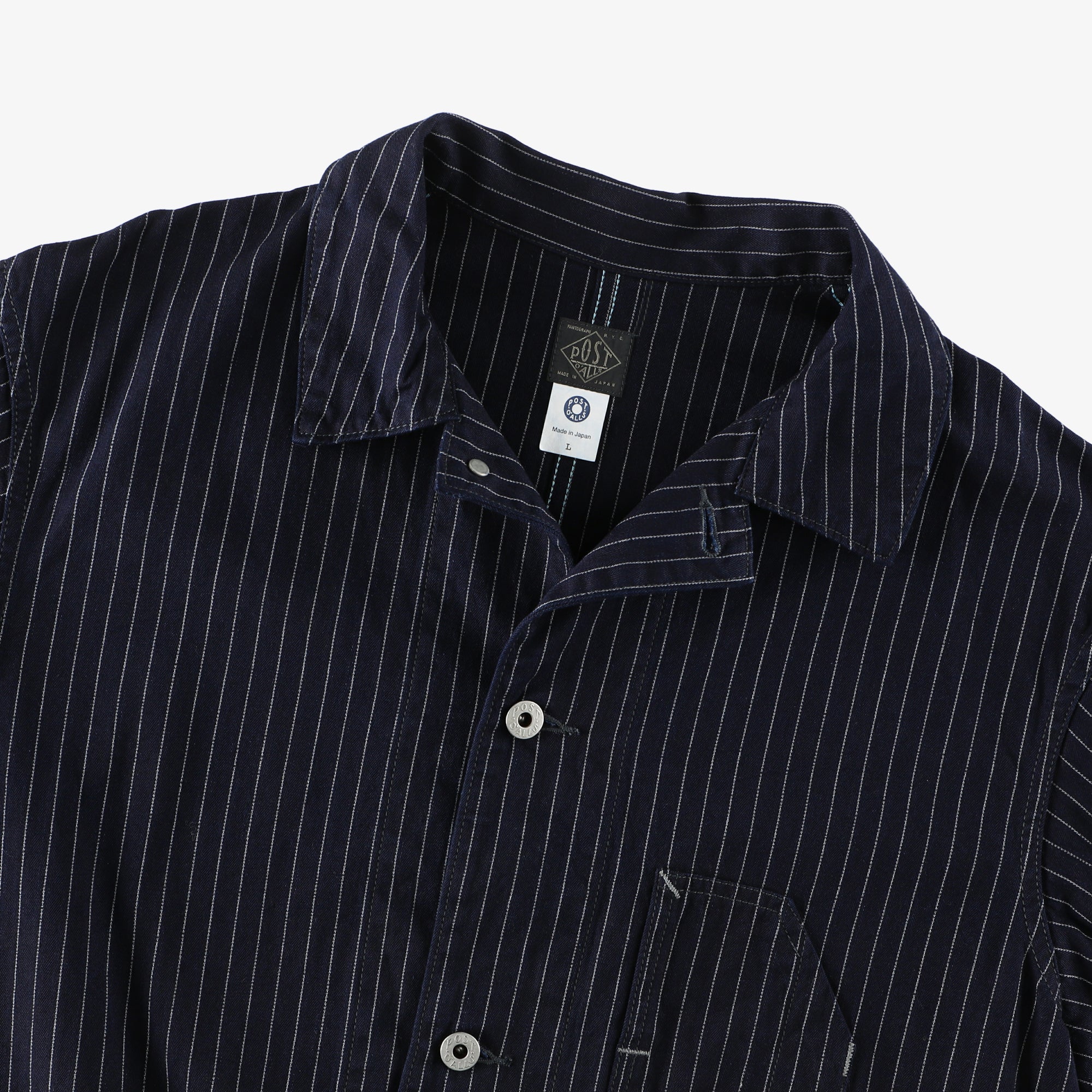 #1106R IS / Gangster stripe indigo