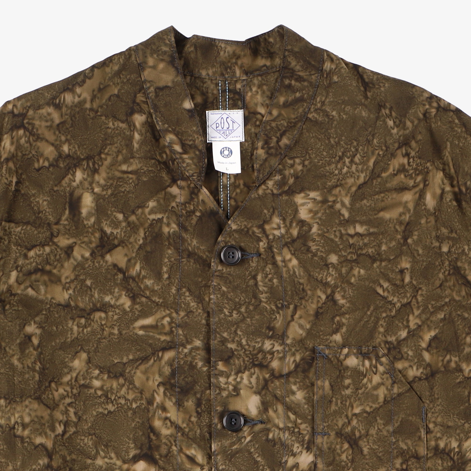 #1109R LB1 : liquid batik brown