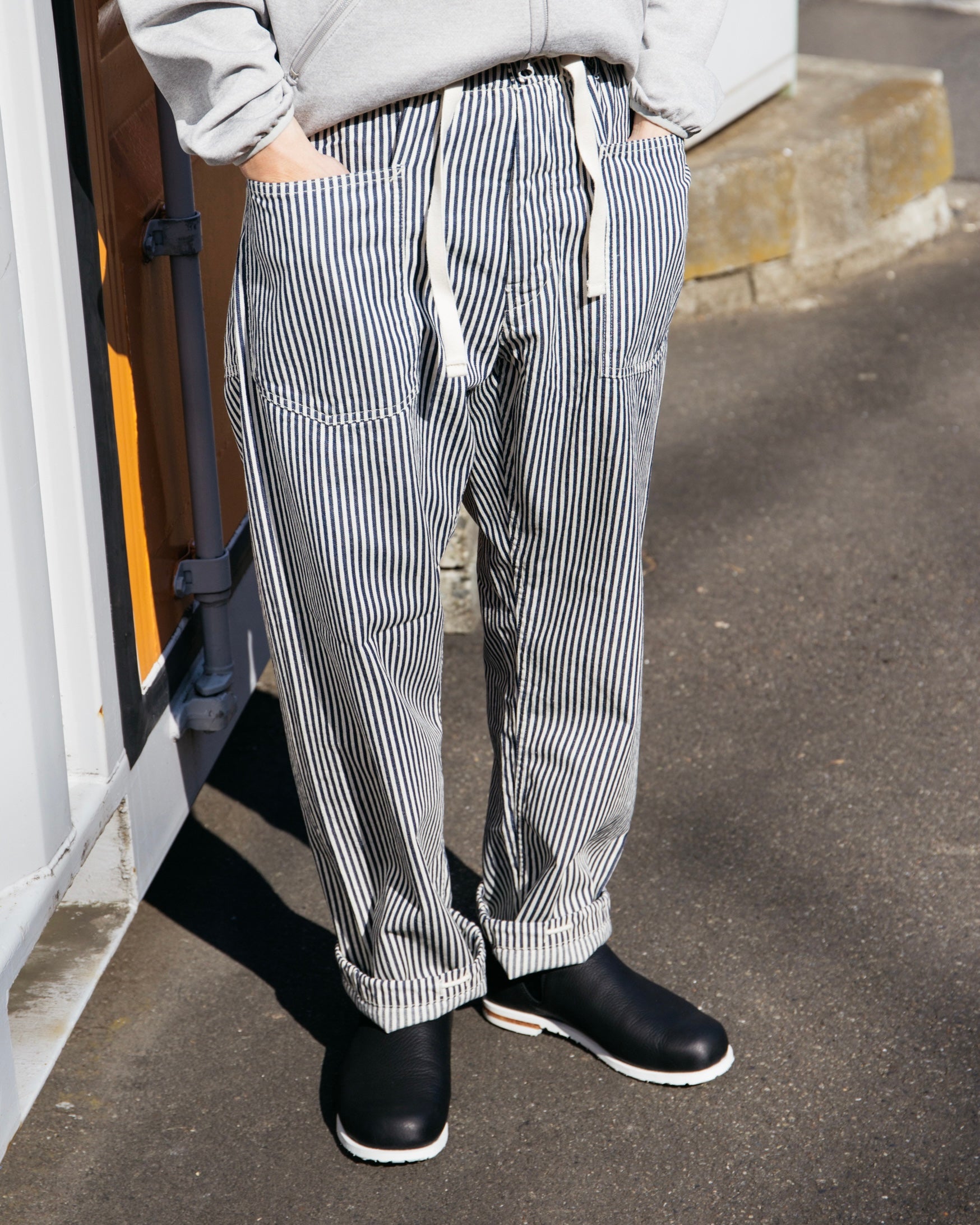 #3307 E-Z ARMY-NAVY Pants 03 : hickory stripe (Shop Special)