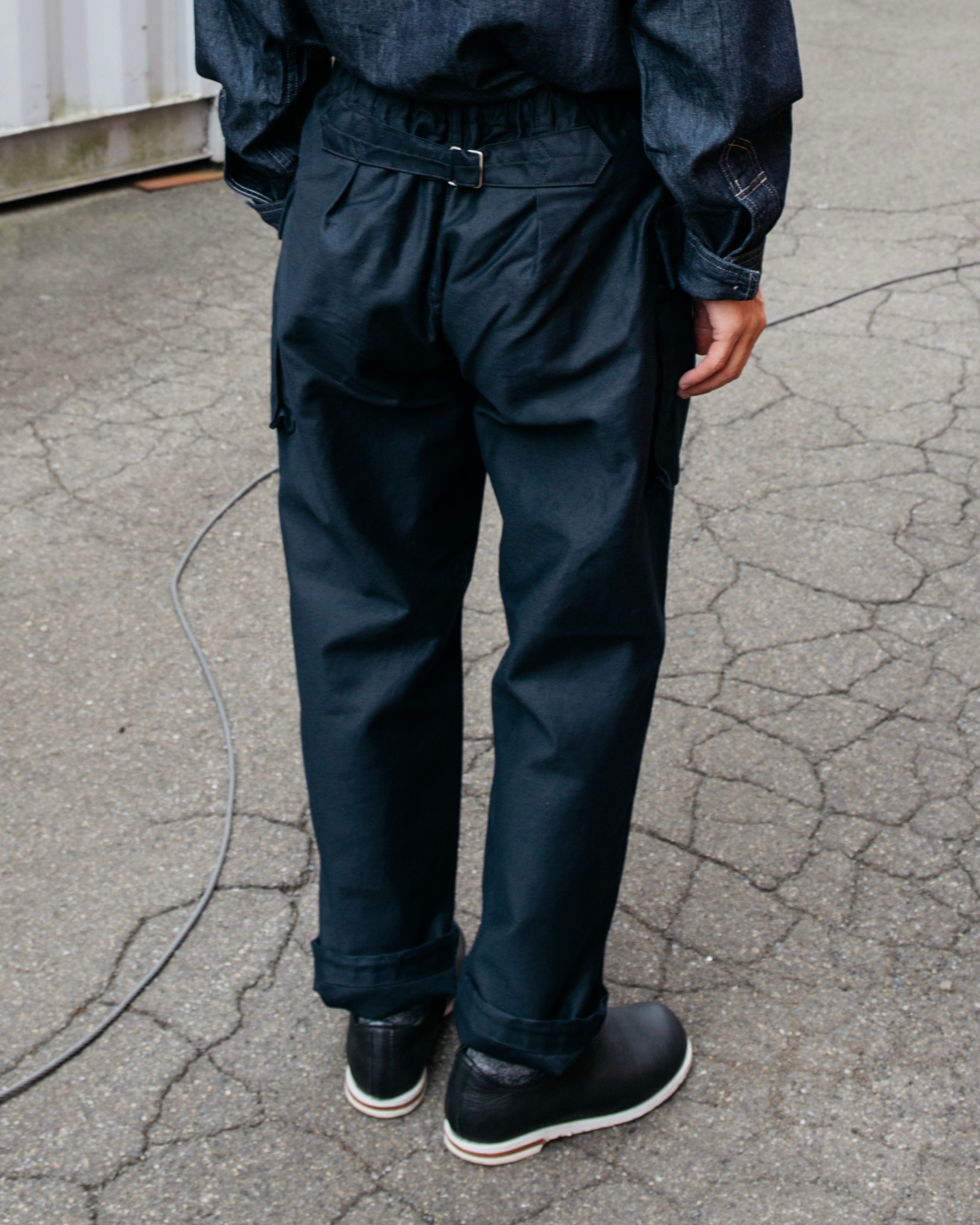 #3308-VM2 E-Z WALKABOUT Pants : vintage moleskin navy