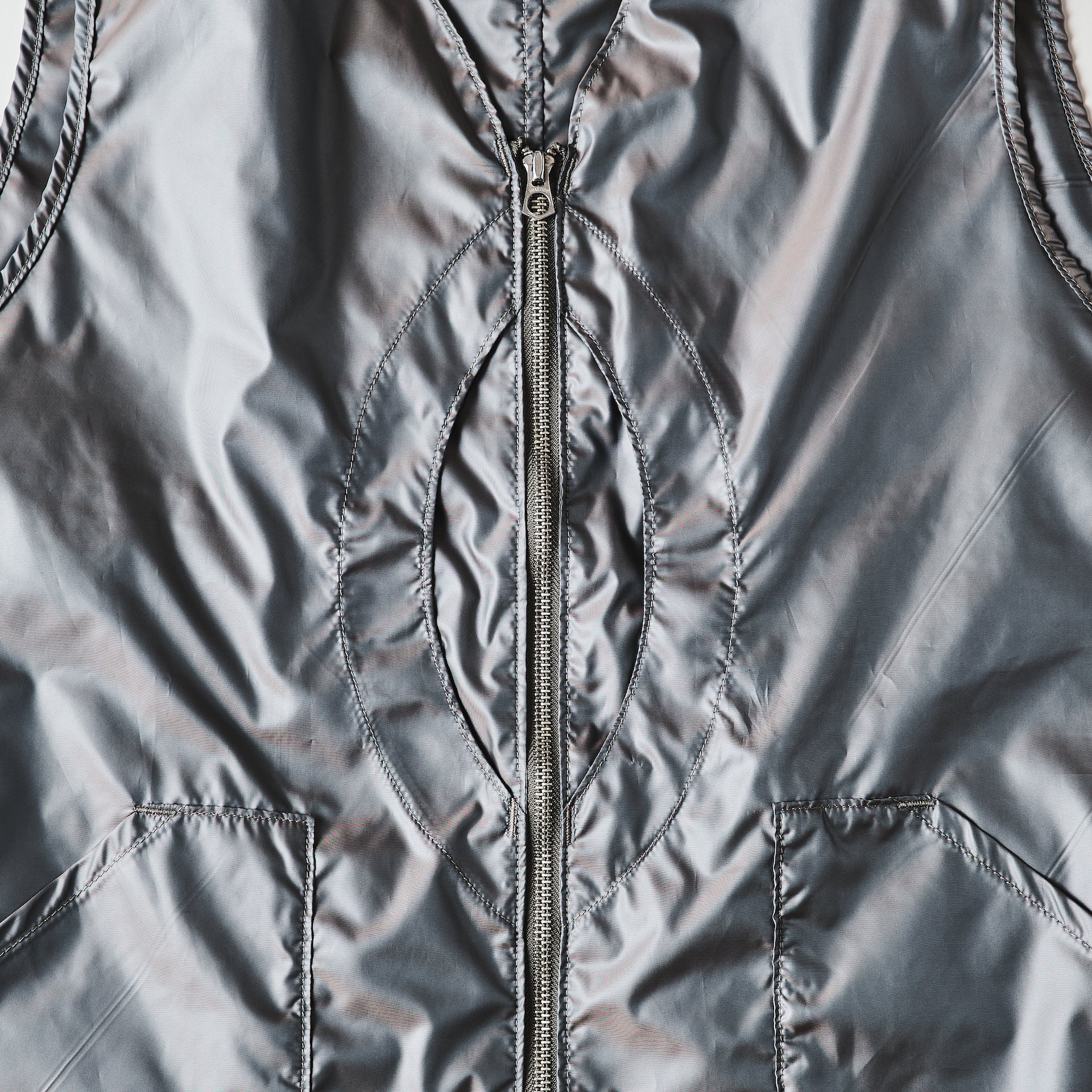 #1521-IPT Mr.DEE : iridescent poly taffeta khaki