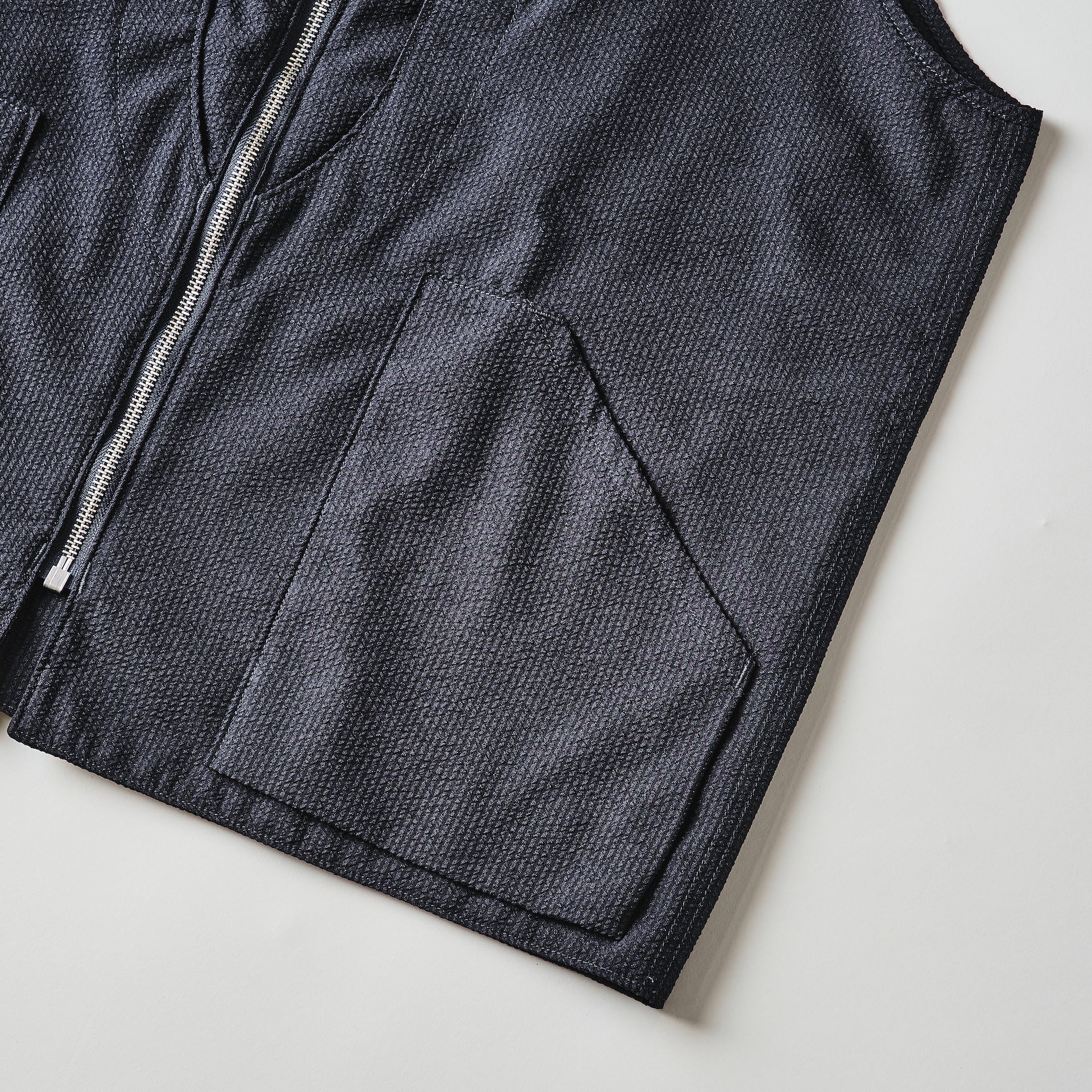 #1521-PSN Mr.DEE : poly seersucker navy