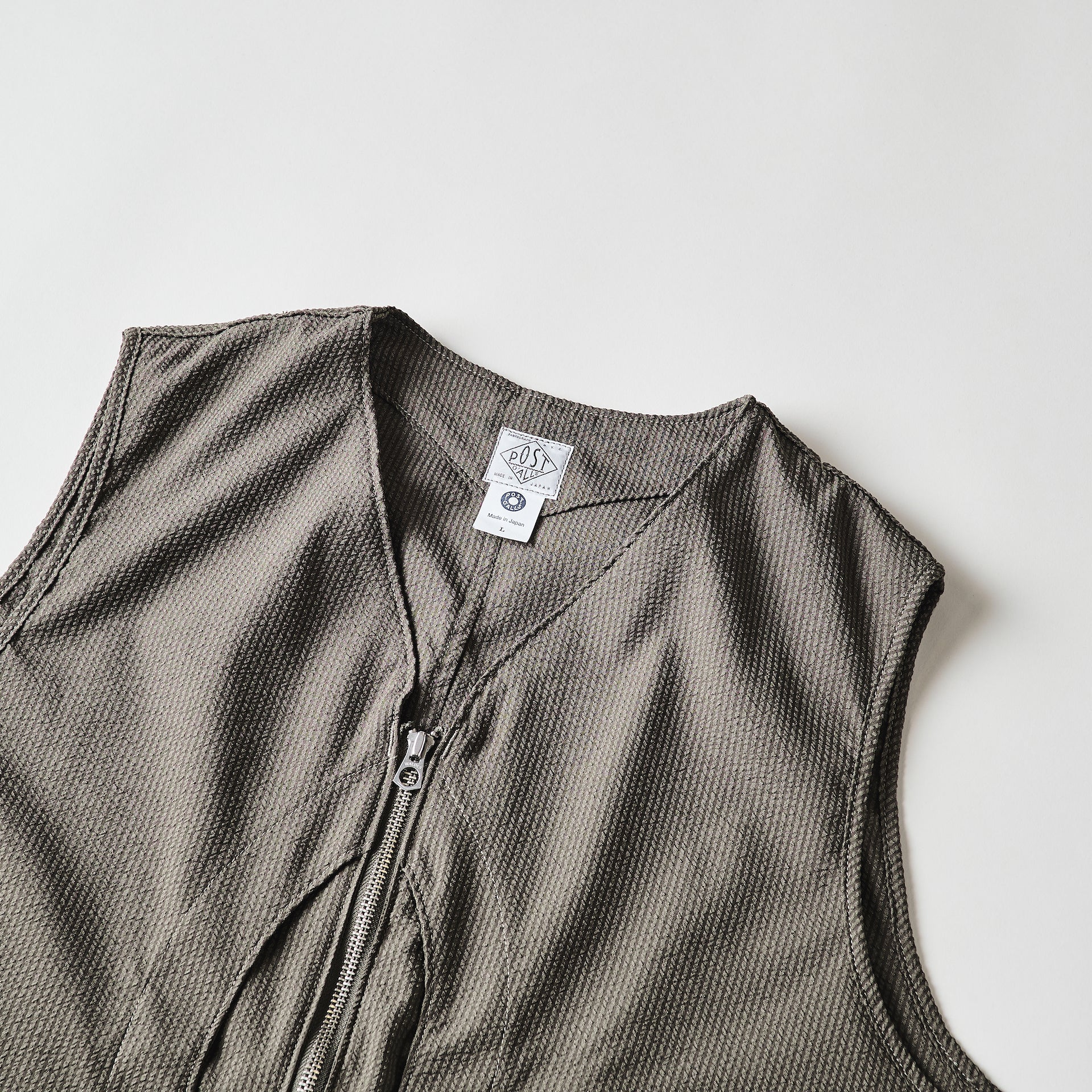 #1521-PSO Mr.DEE : poly seersucker olive