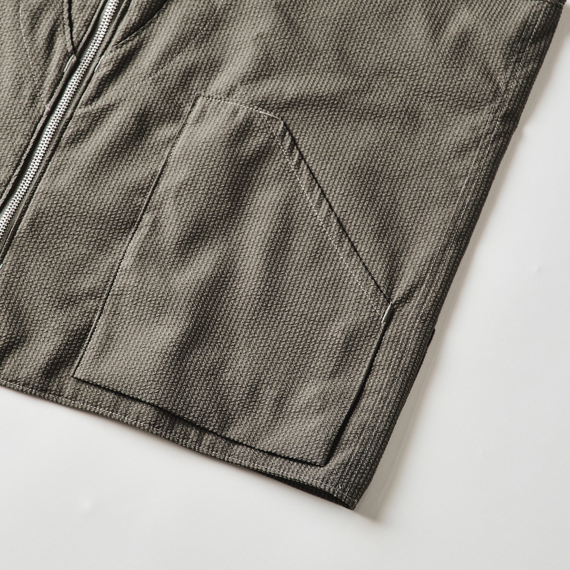 #1521-PSO Mr.DEE : poly seersucker olive