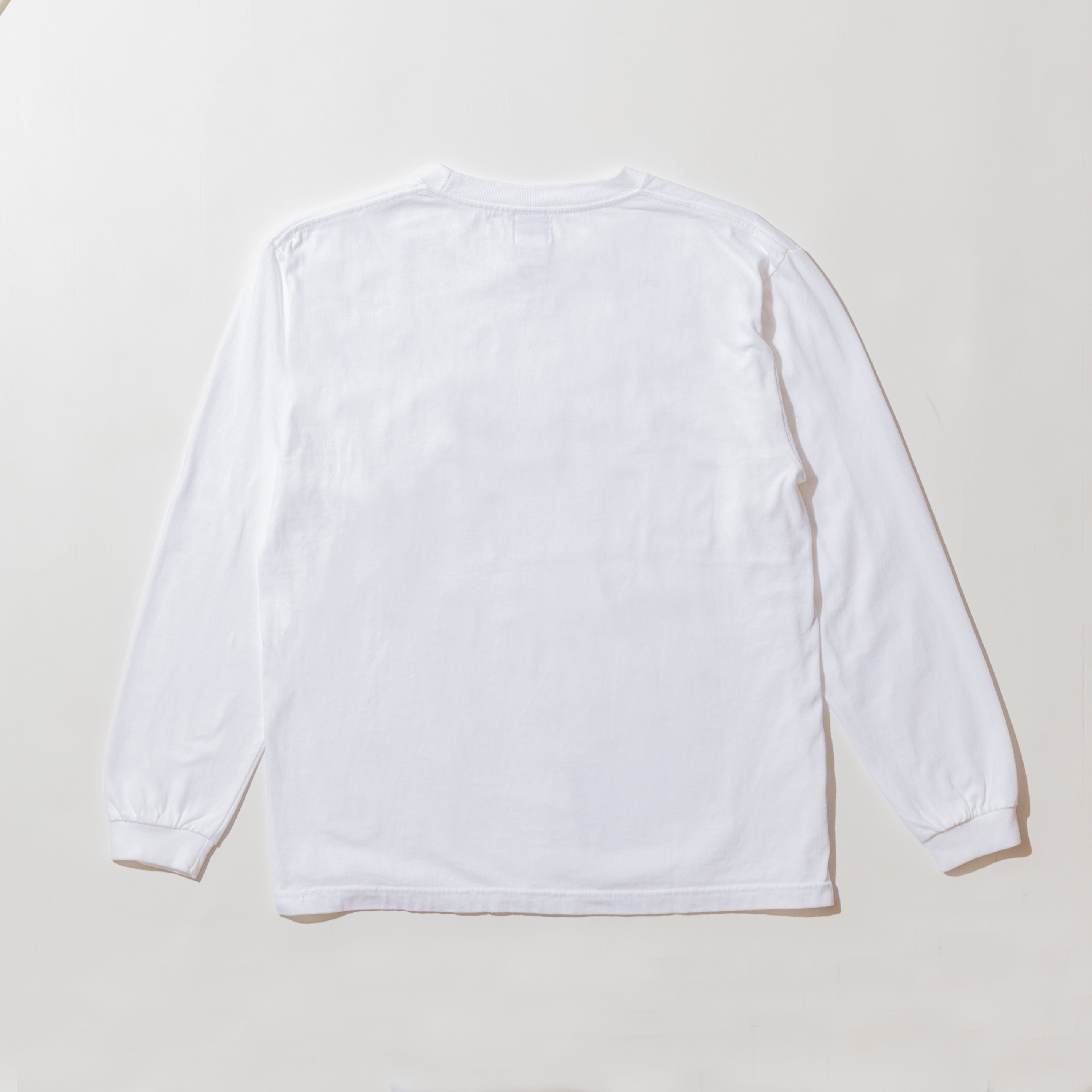 #3701 1102 Tee L/S 1 : 7 oz cotton jersey white