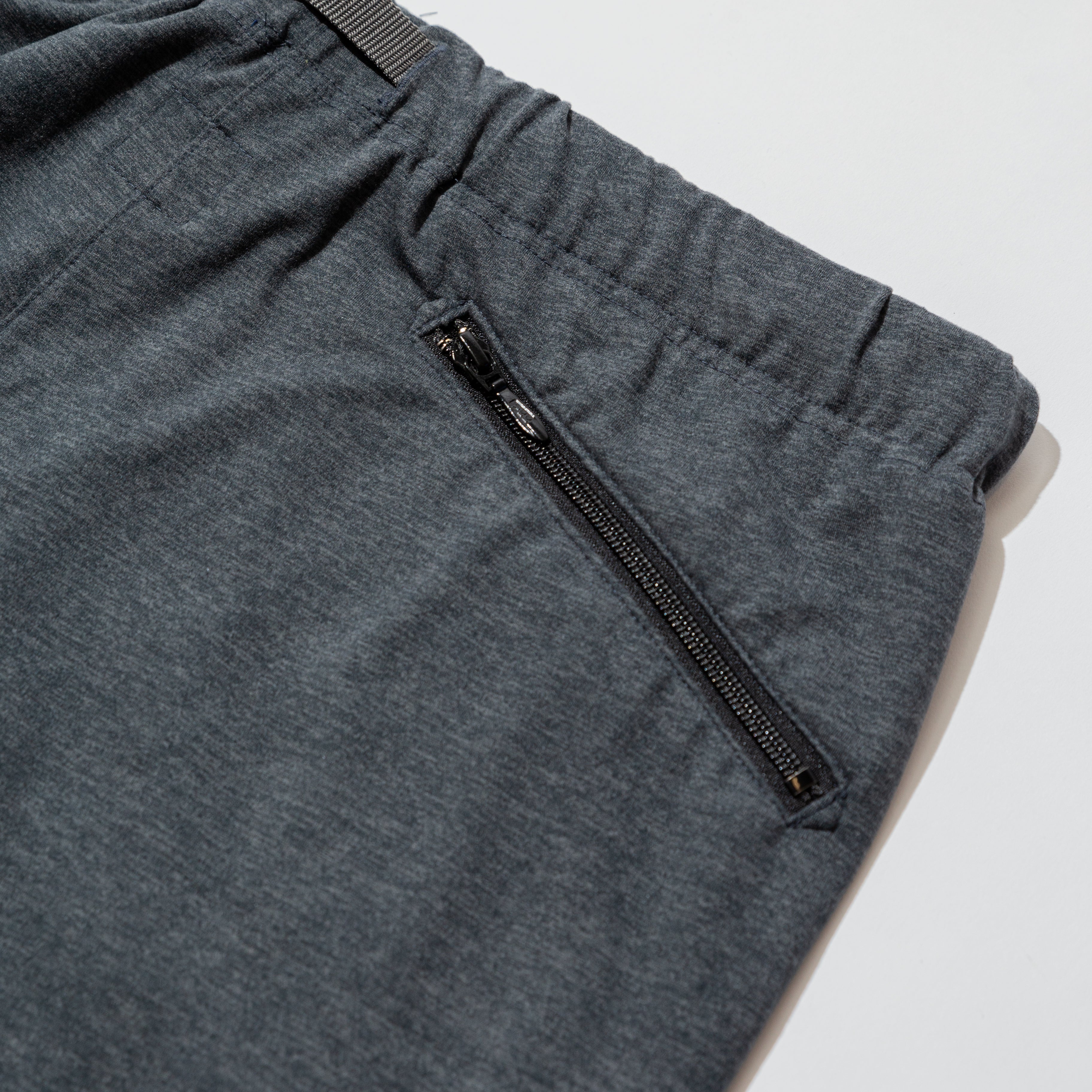 #3602 E-Z TOP LJ1 : light weight poly jersey charcoal heather