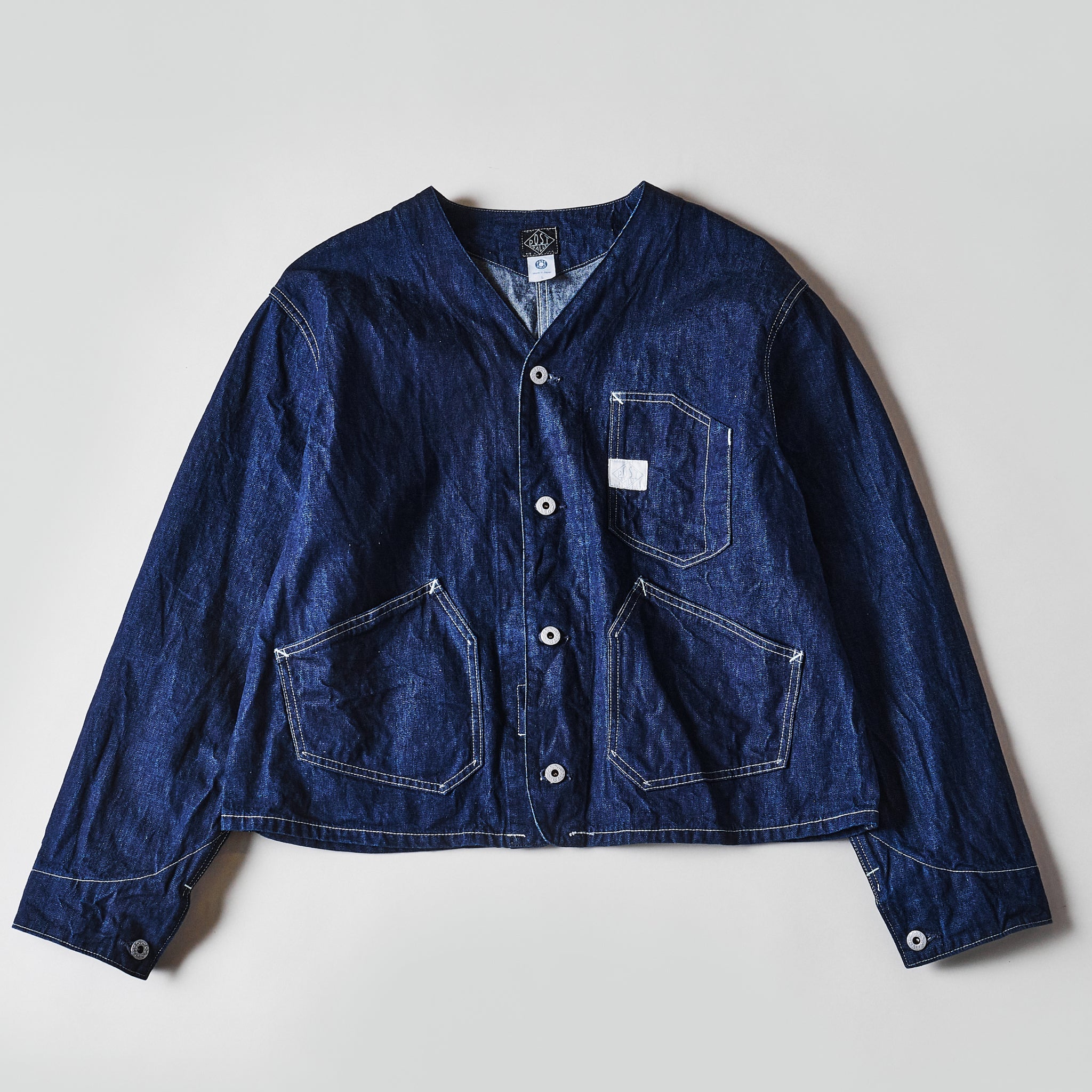 #1104-10DI Stoker's Jacket : 10oz. indigo denim