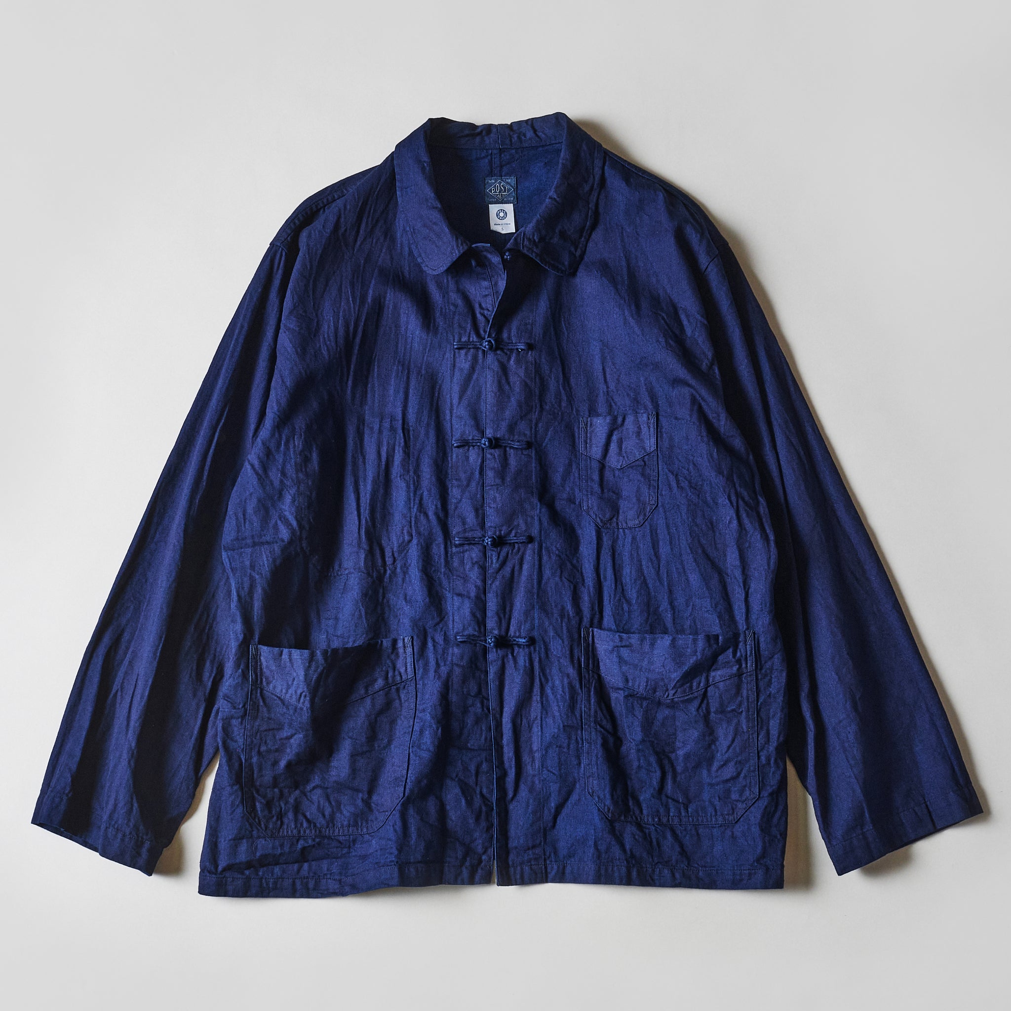 #3107B-VTI POST Chinois : vintage twill indigo