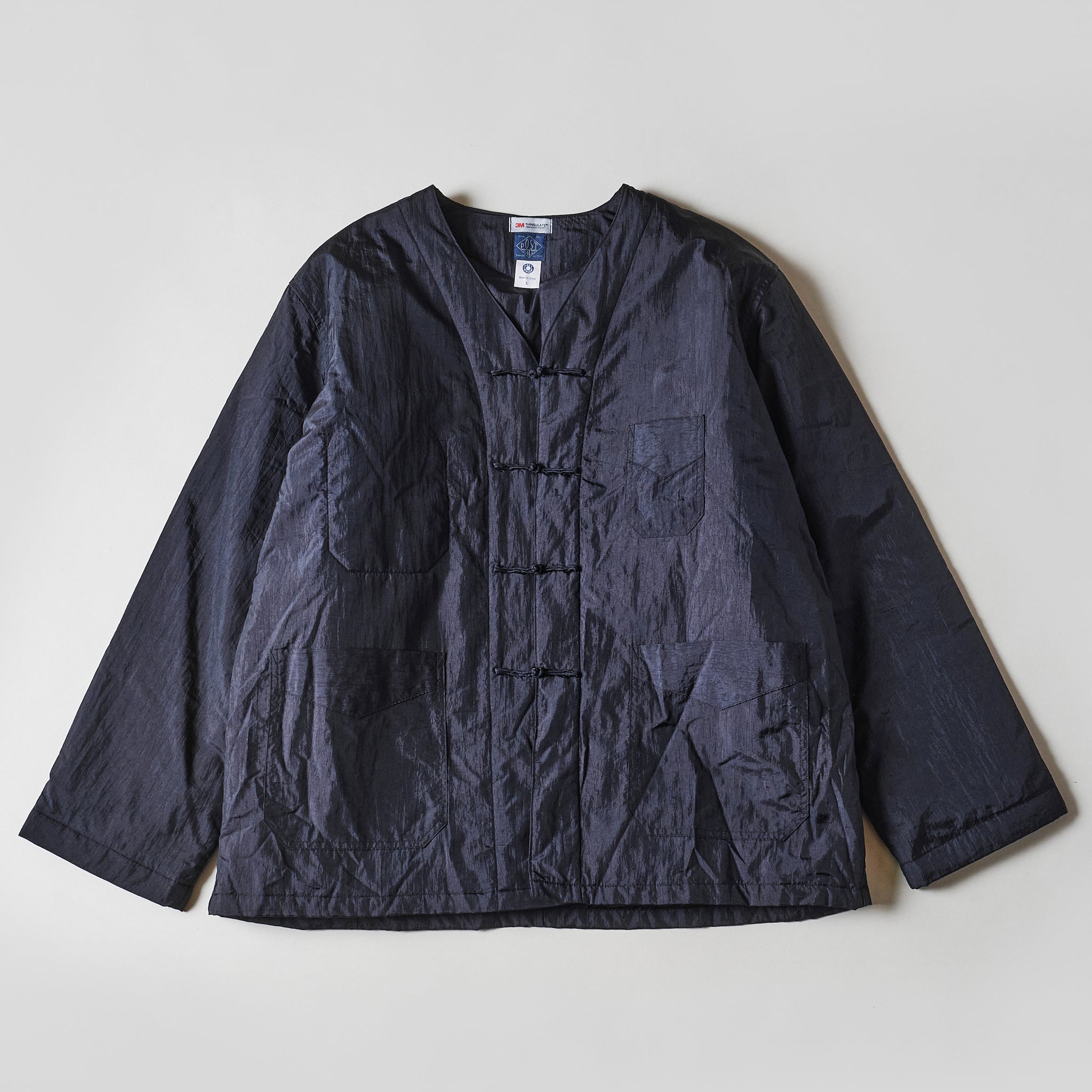 #3109B-CTB POST Chinois DV : crinkle taffeta w/Thinsulate black