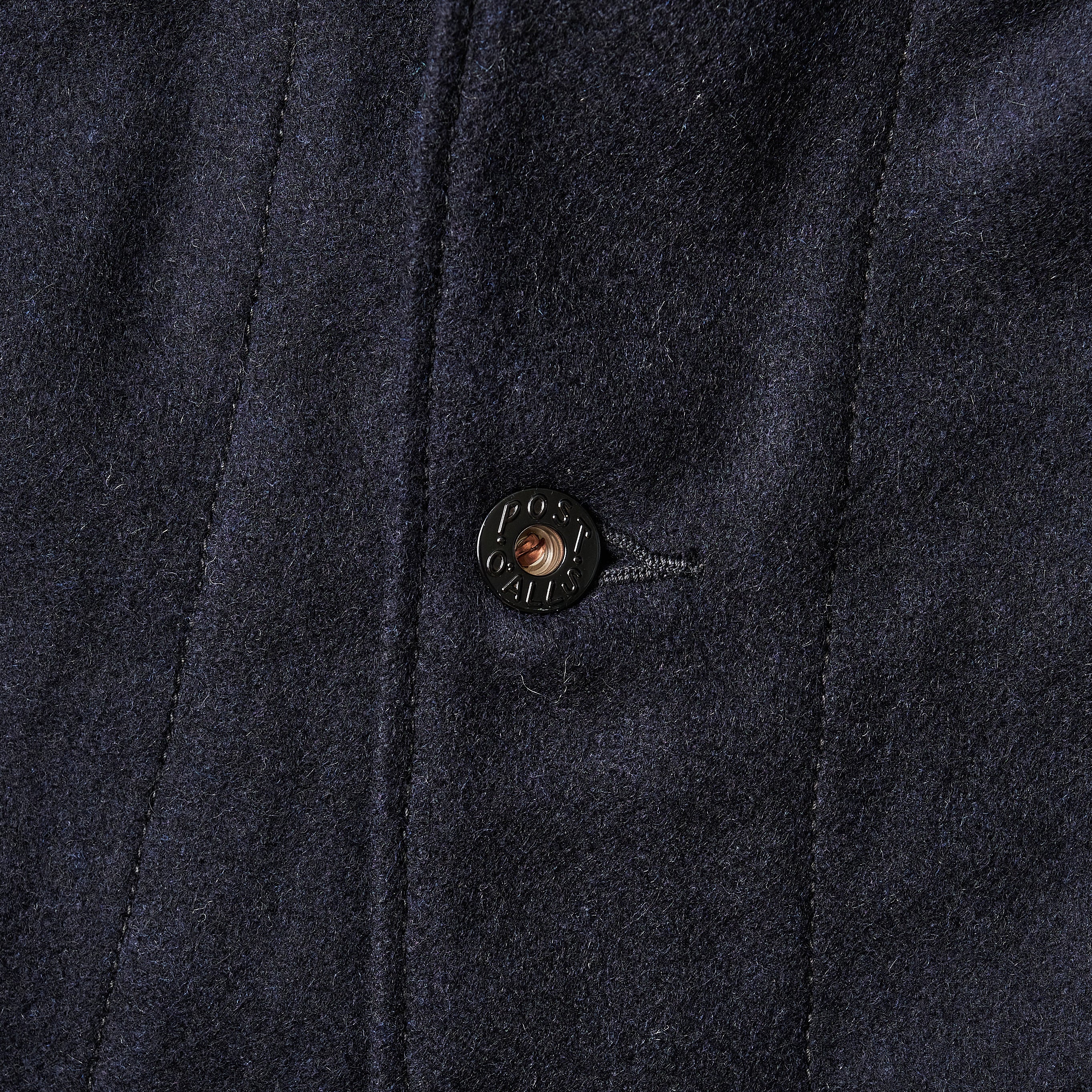 #3103 POST 42 DV WM2 : wool melton navy