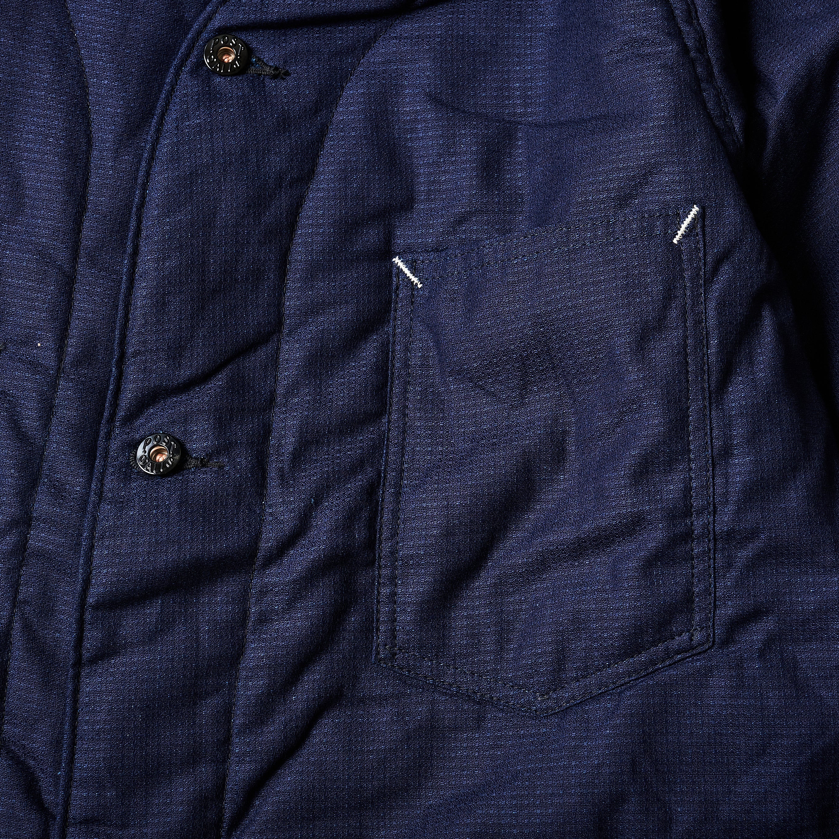 #3103 POST 42 DV IJ1 : indigo jacquard w/ thinsulate indigo