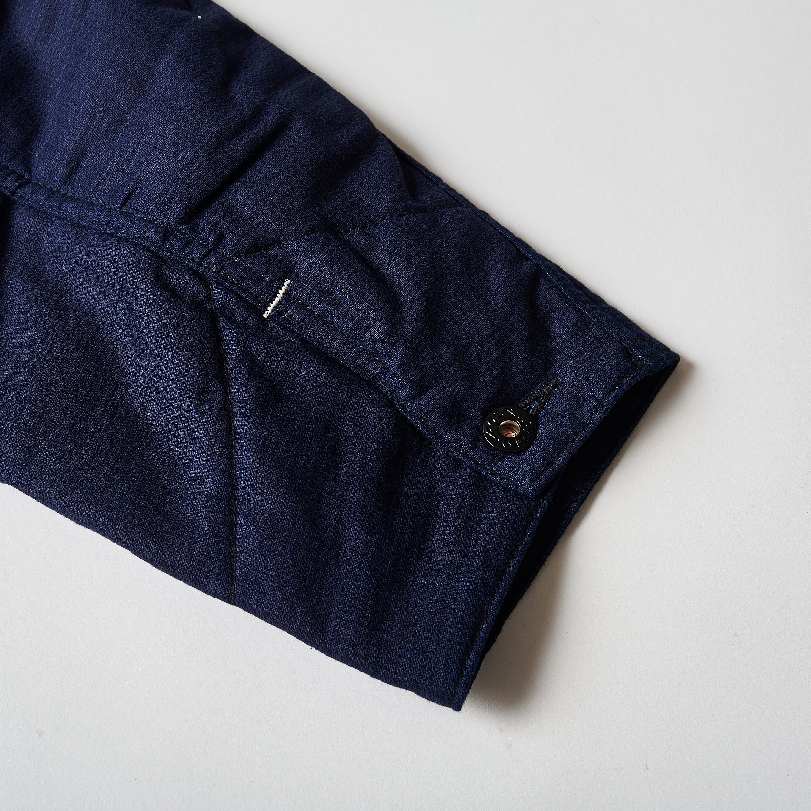 #3103 POST 42 DV IJ1 : indigo jacquard w/ thinsulate indigo