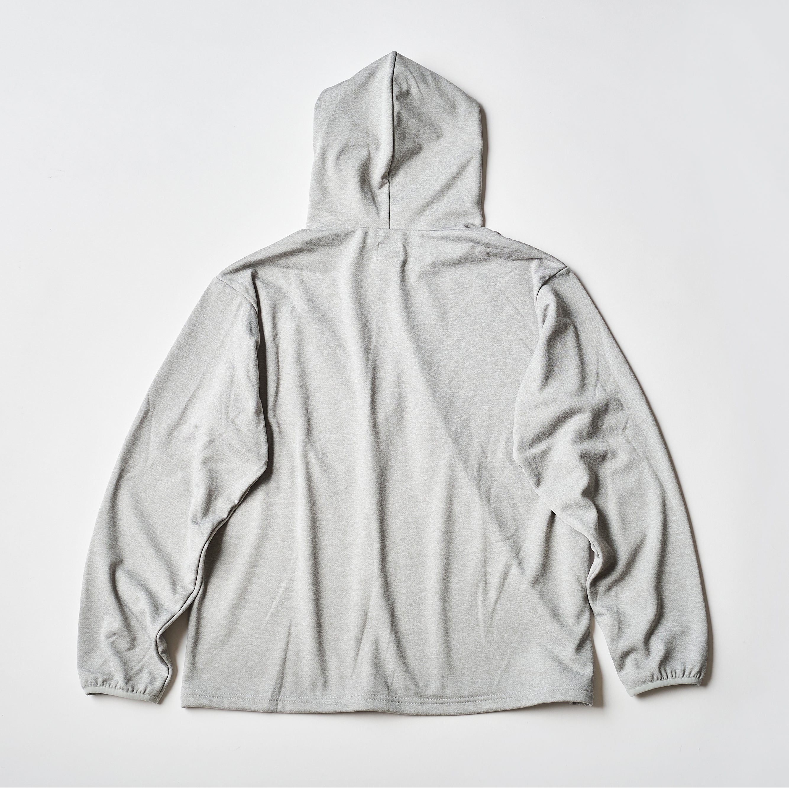 #3613 EZ Hoodie LLC 2 J2 : poly jersey light ash