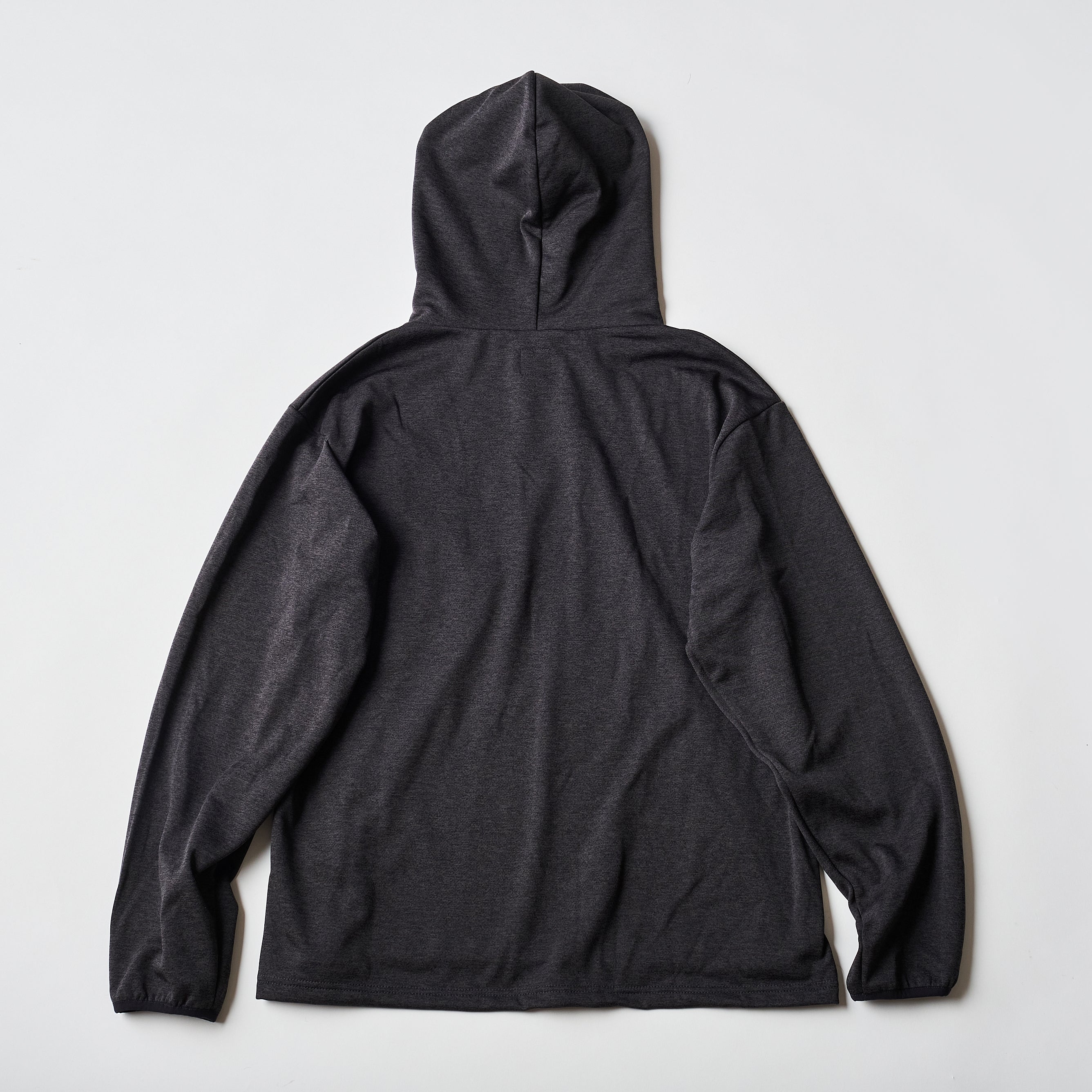 #3613 EZ Hoodie LLC 2 J1 : poly jersey charcoal