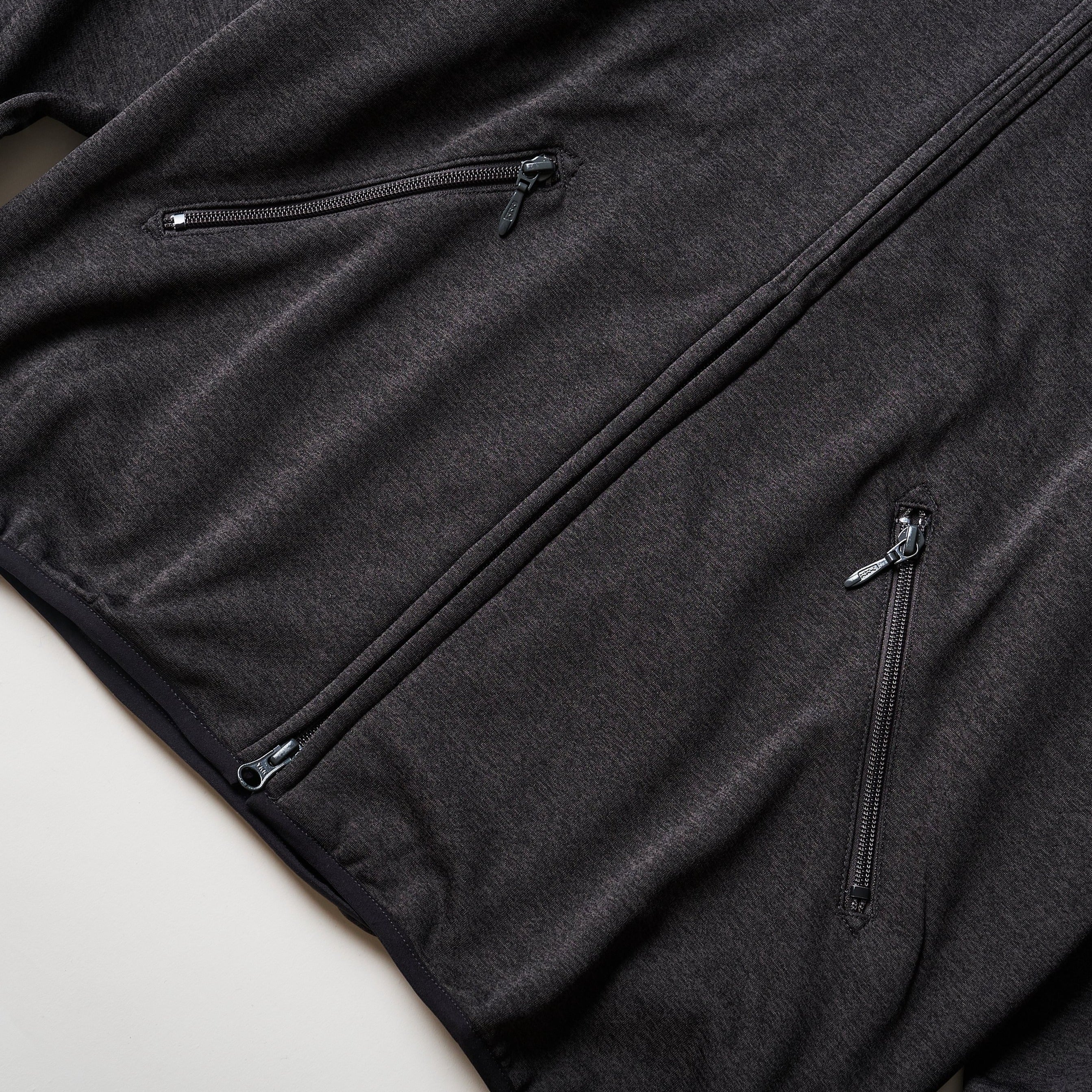 #3610 EZ Hoodie 2 J1 : poly jersey charcoal