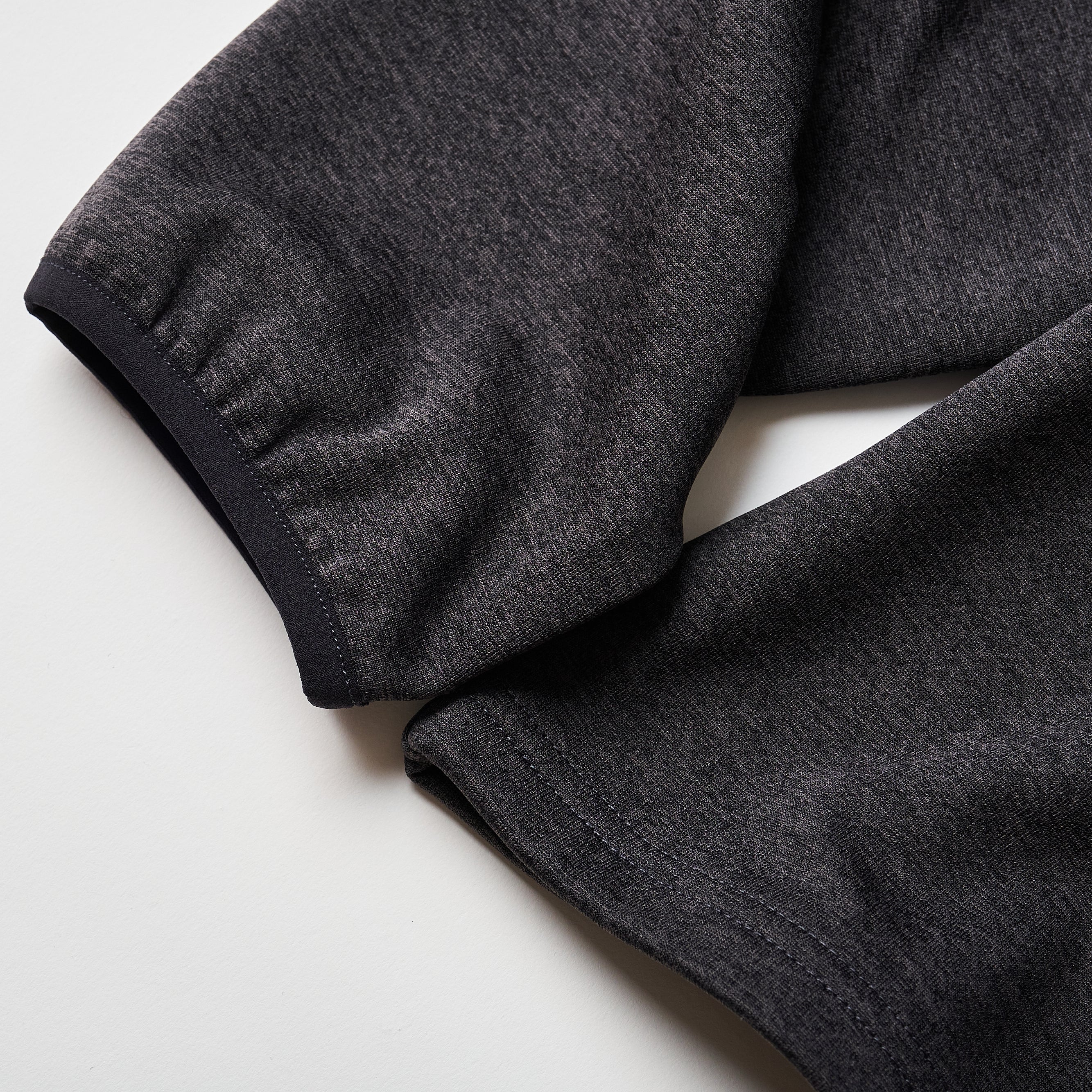 #3612 EZ LS Tee 2 J1 : poly jersey charcoal