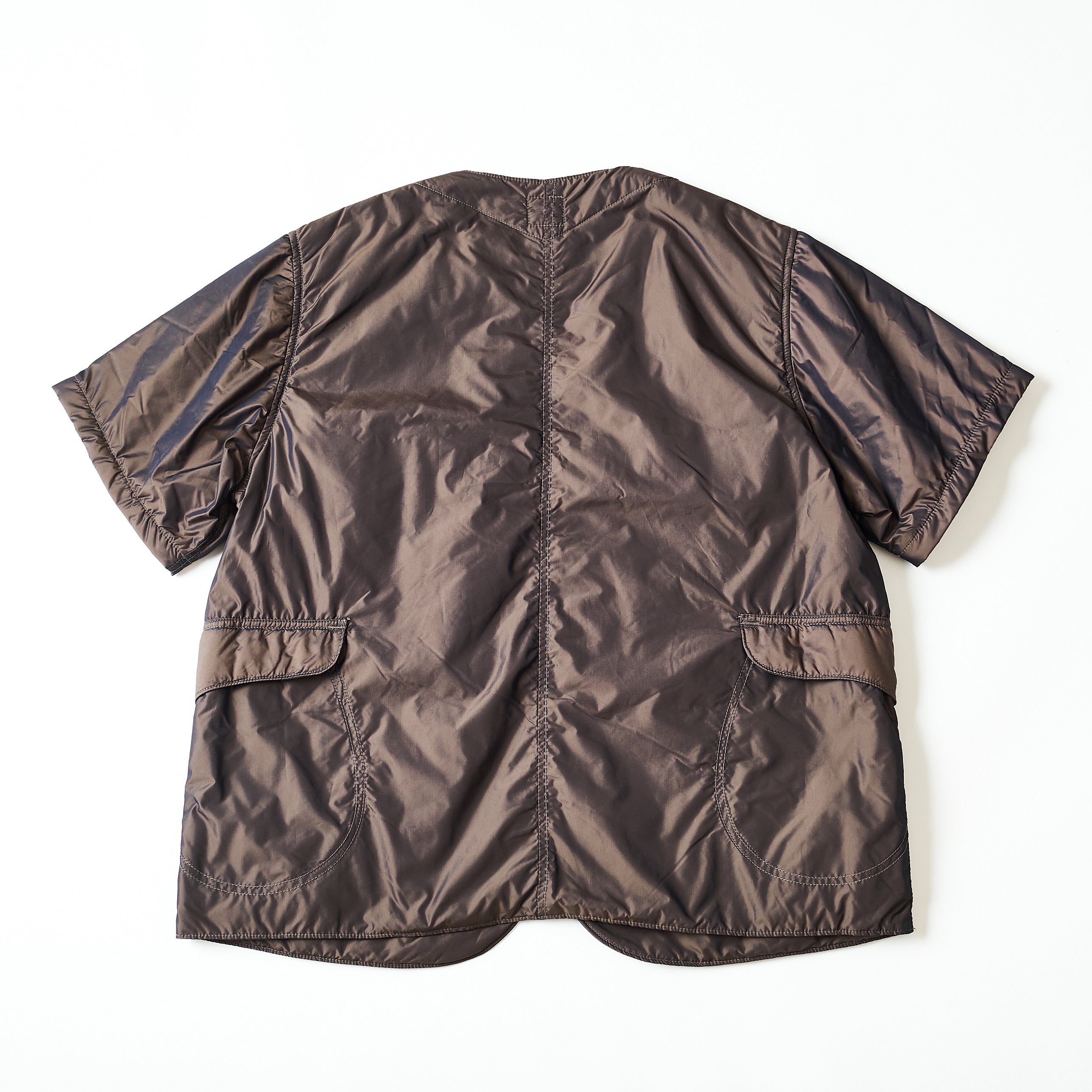#1267B Royal Traveler Shirt-1/2 NP2 : n/p taffeta w/ thinsulate brown iridescent