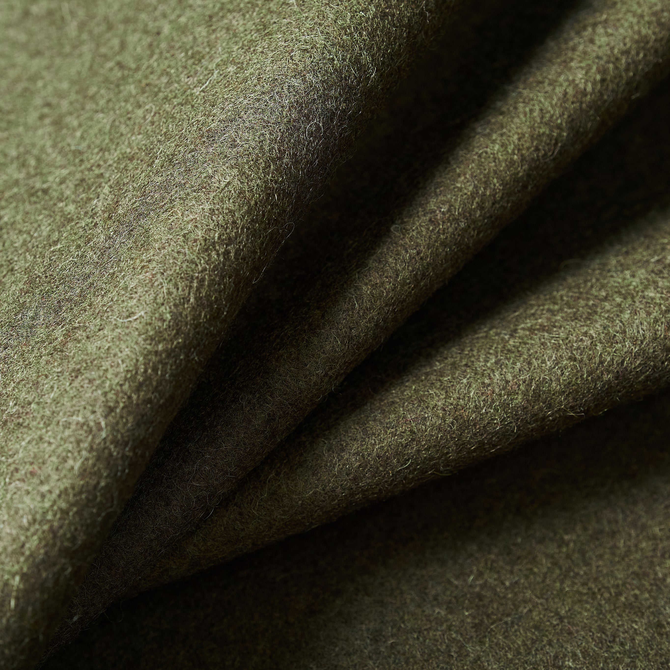 #3101-WM3 OK Rider 2 : wool melton olive