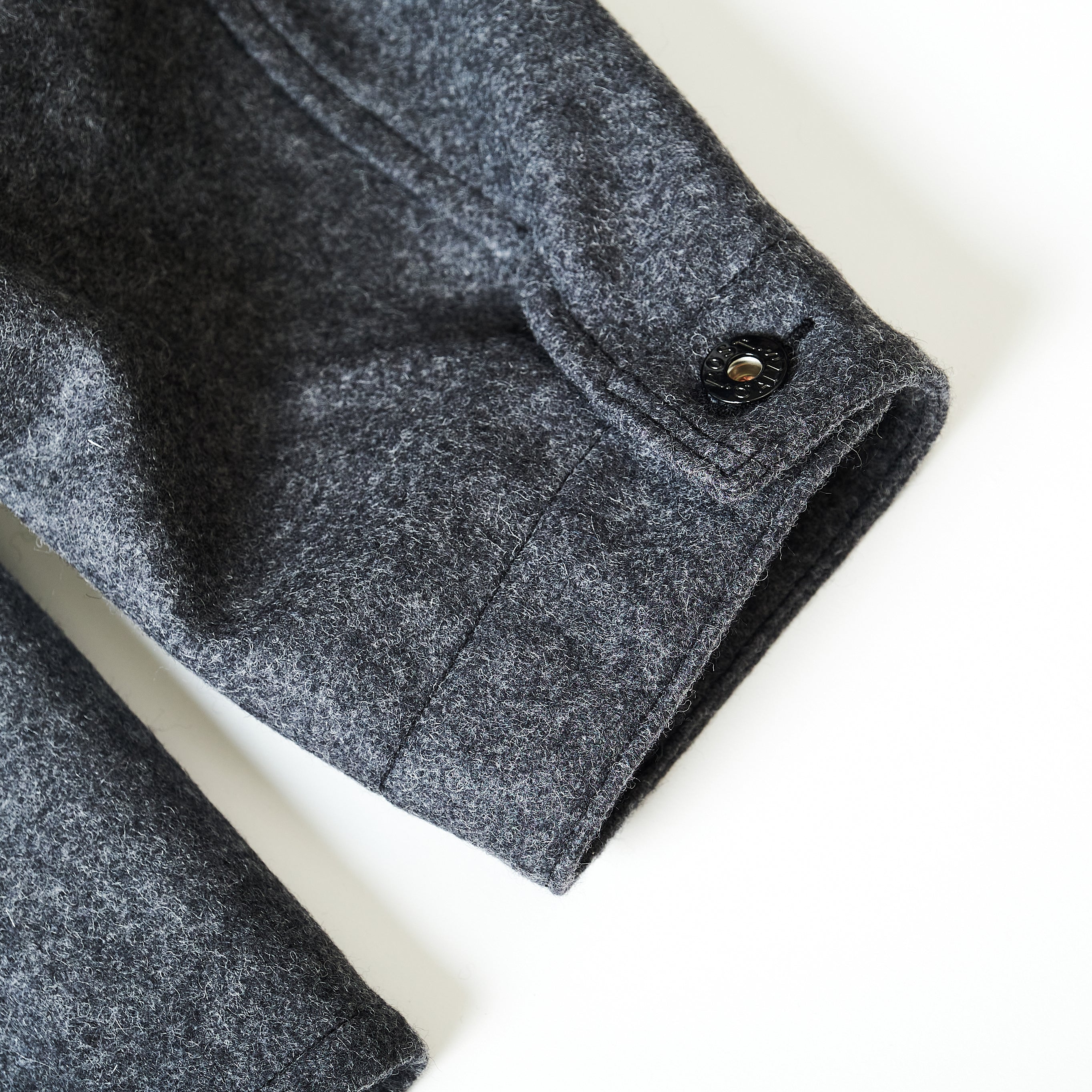 #3101-WM1 OK Rider 2 : wool melton charcoal