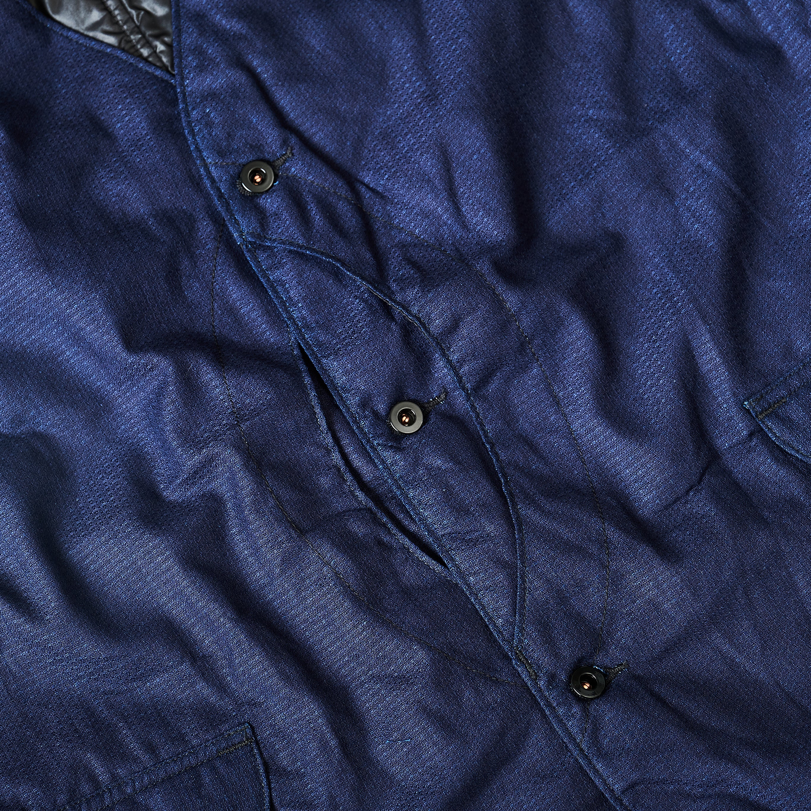 #1512-IJ1 Royal Traveler : indigo jacquard w/ thinsulate indigo