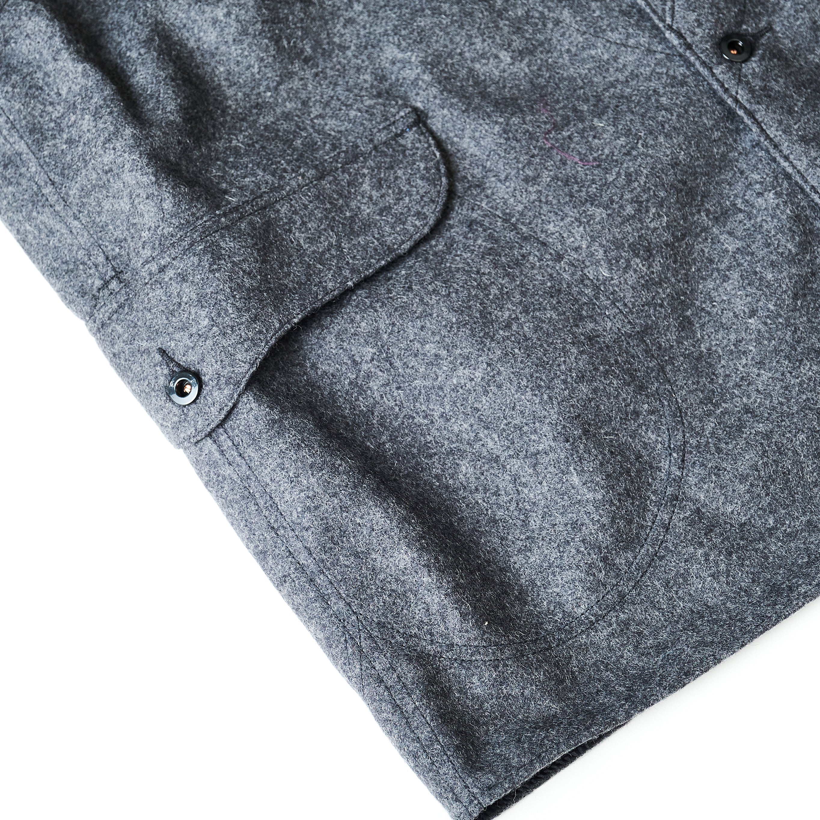 #1512-WM1 Royal Traveler : wool melton charcoal