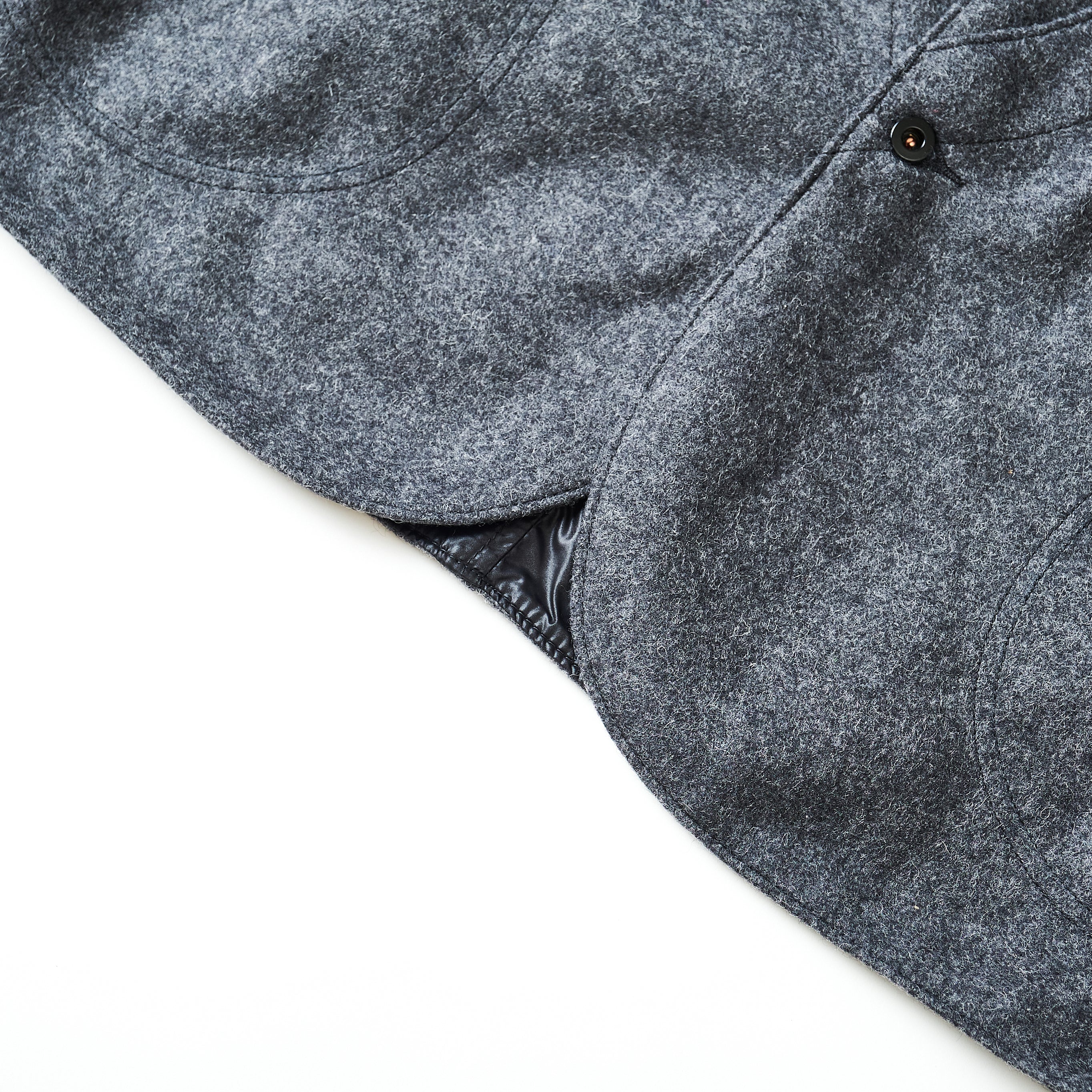 #1512-WM1 Royal Traveler : wool melton charcoal