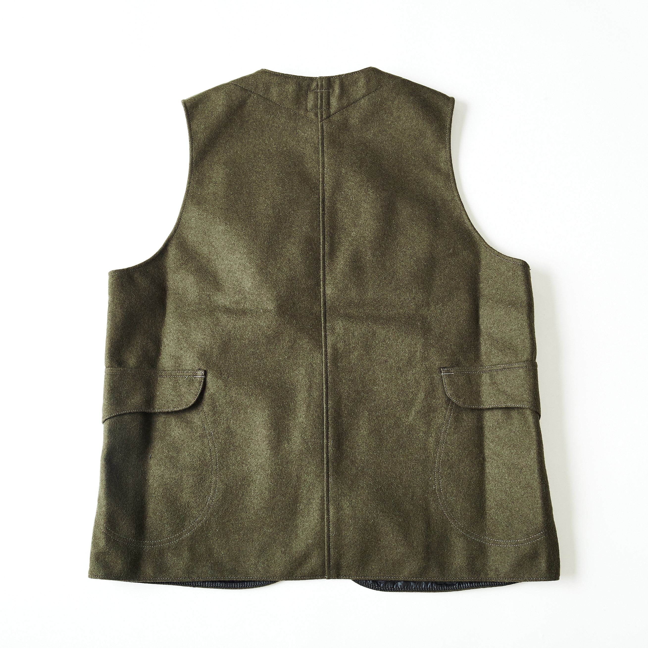 #1512-WM3 Royal Traveler : wool melton olive
