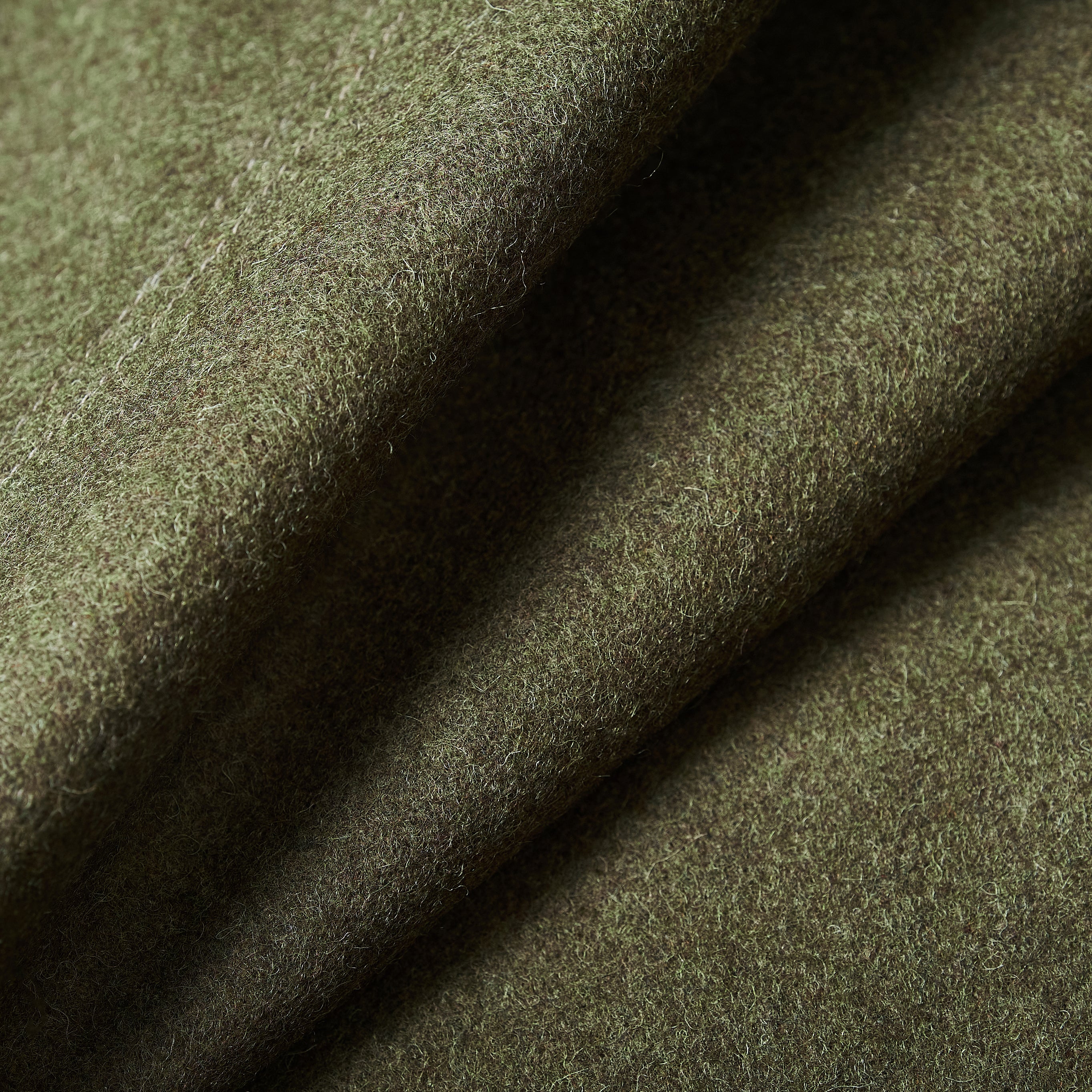 #1512-WM3 Royal Traveler : wool melton olive