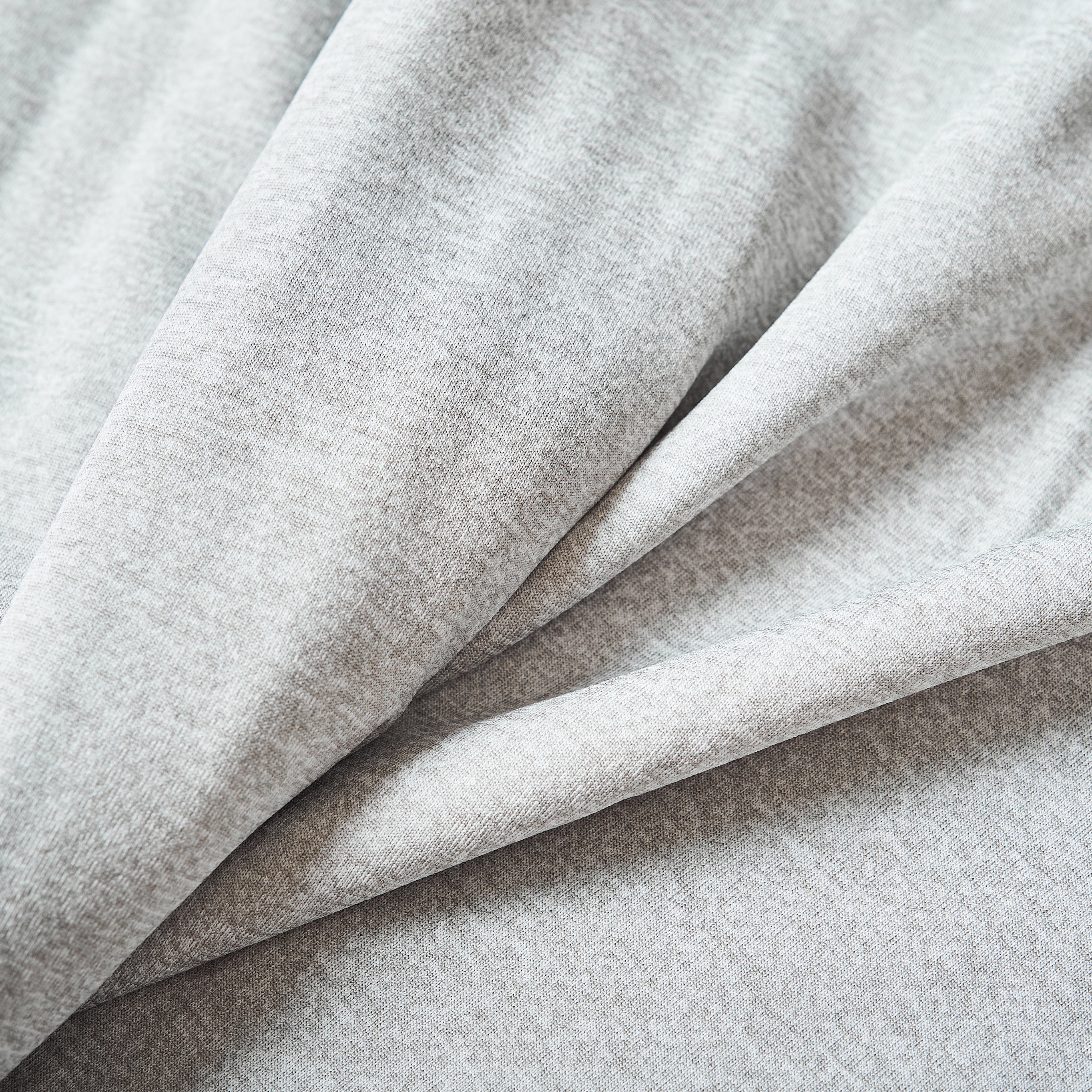#3609-J2 EZ Zip Cardigan : poly jersey light ash