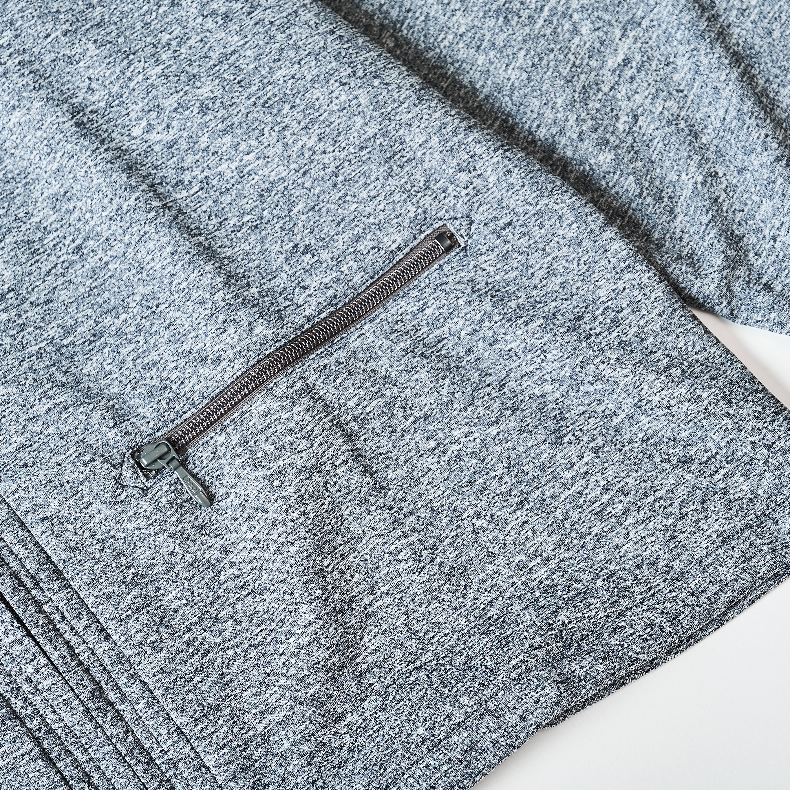 #3609 EZ Zip Cardigan J3 : poly jersey dark ash *shop special