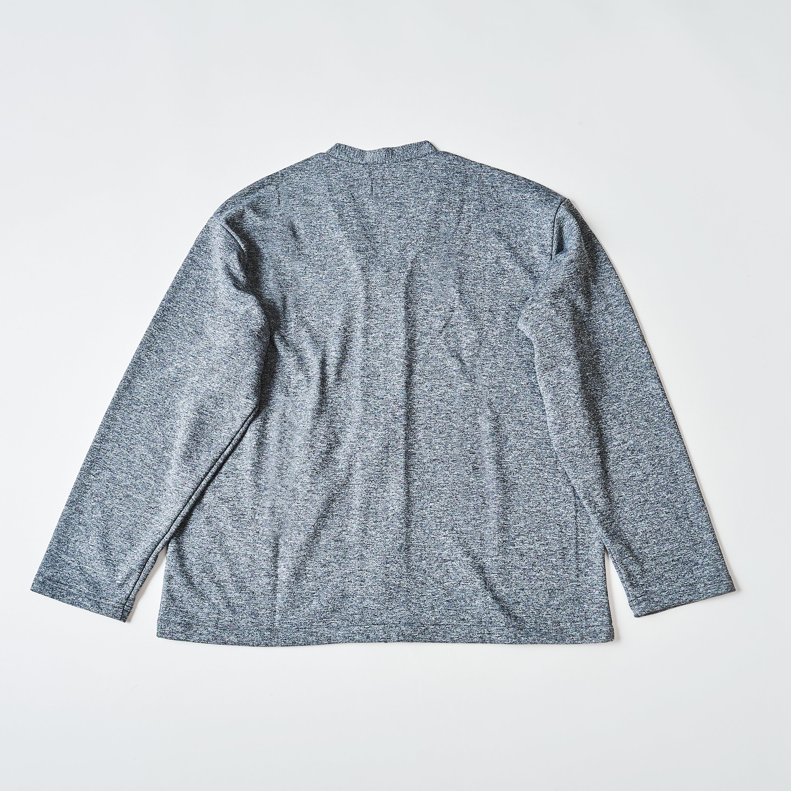 #3609 EZ Zip Cardigan J3 : poly jersey dark ash *shop special