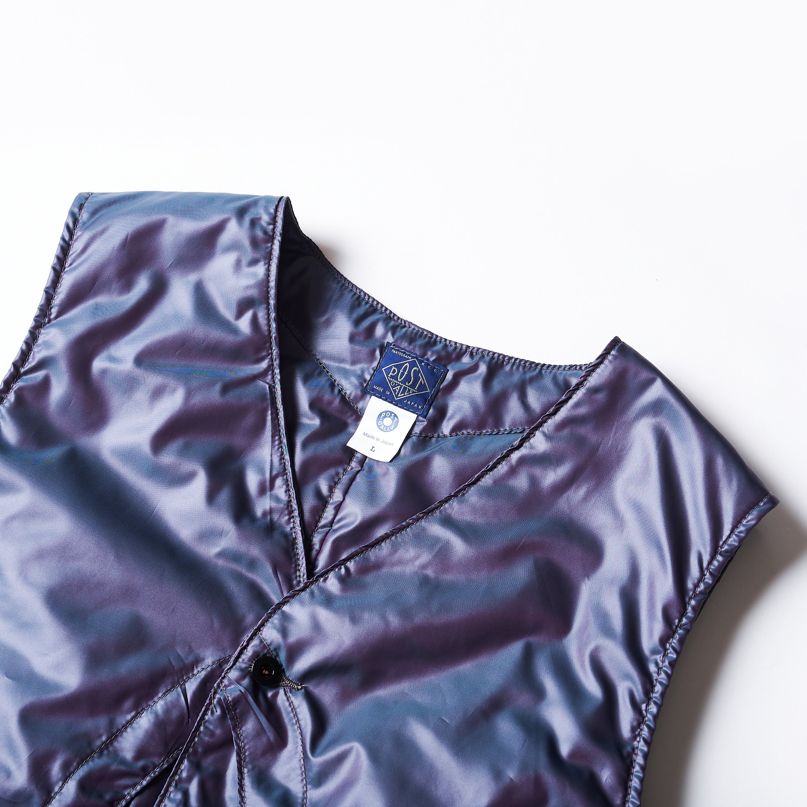 #1512-PT4 Royal Traveler : poly taffeta w/thinsulate navy iridescent